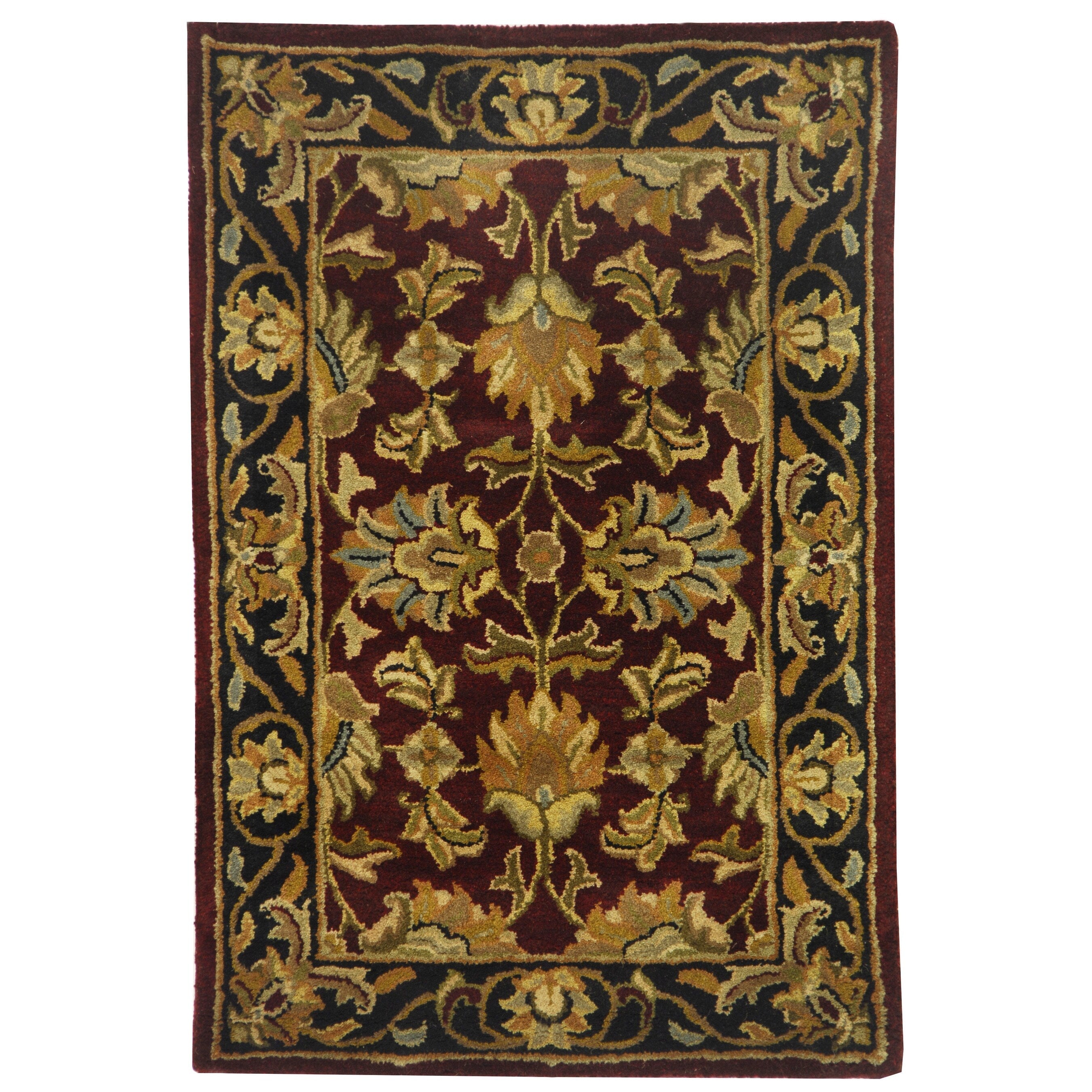 SAFAVIEH Handmade Heritage Lion Traditional Oriental Wool Rug