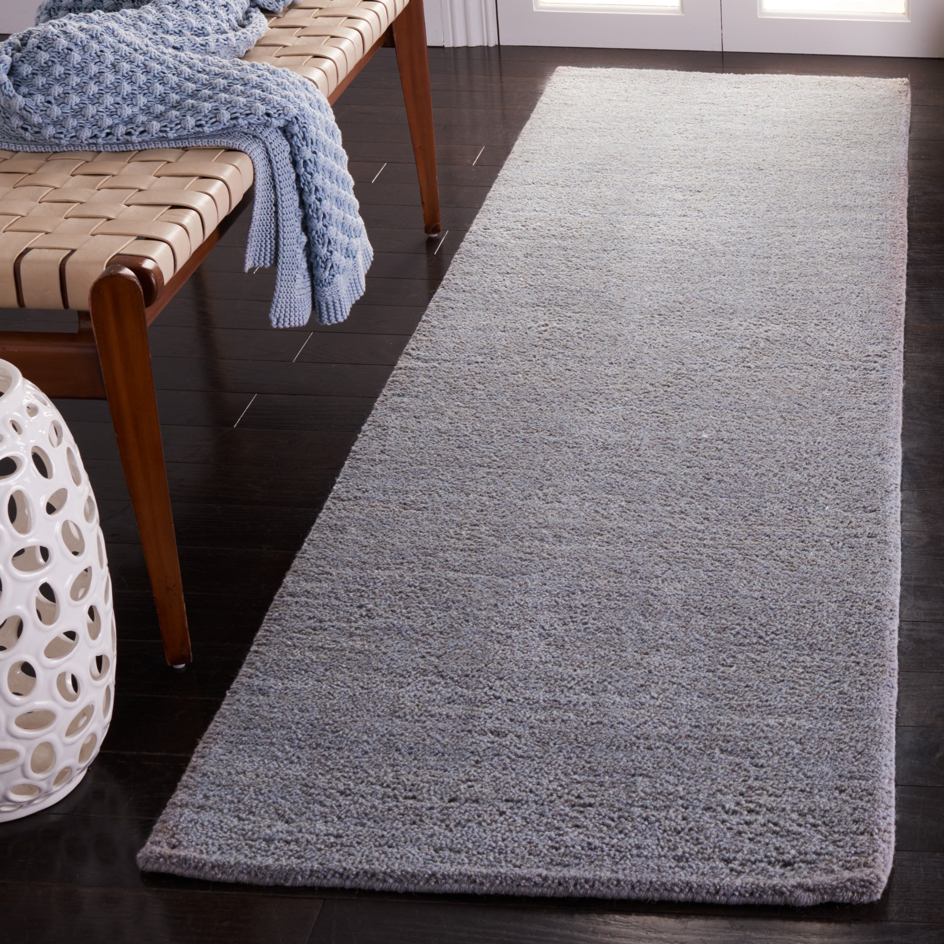 SAFAVIEH Handmade Himalaya Colorweave Plaid Modern Wool Rug
