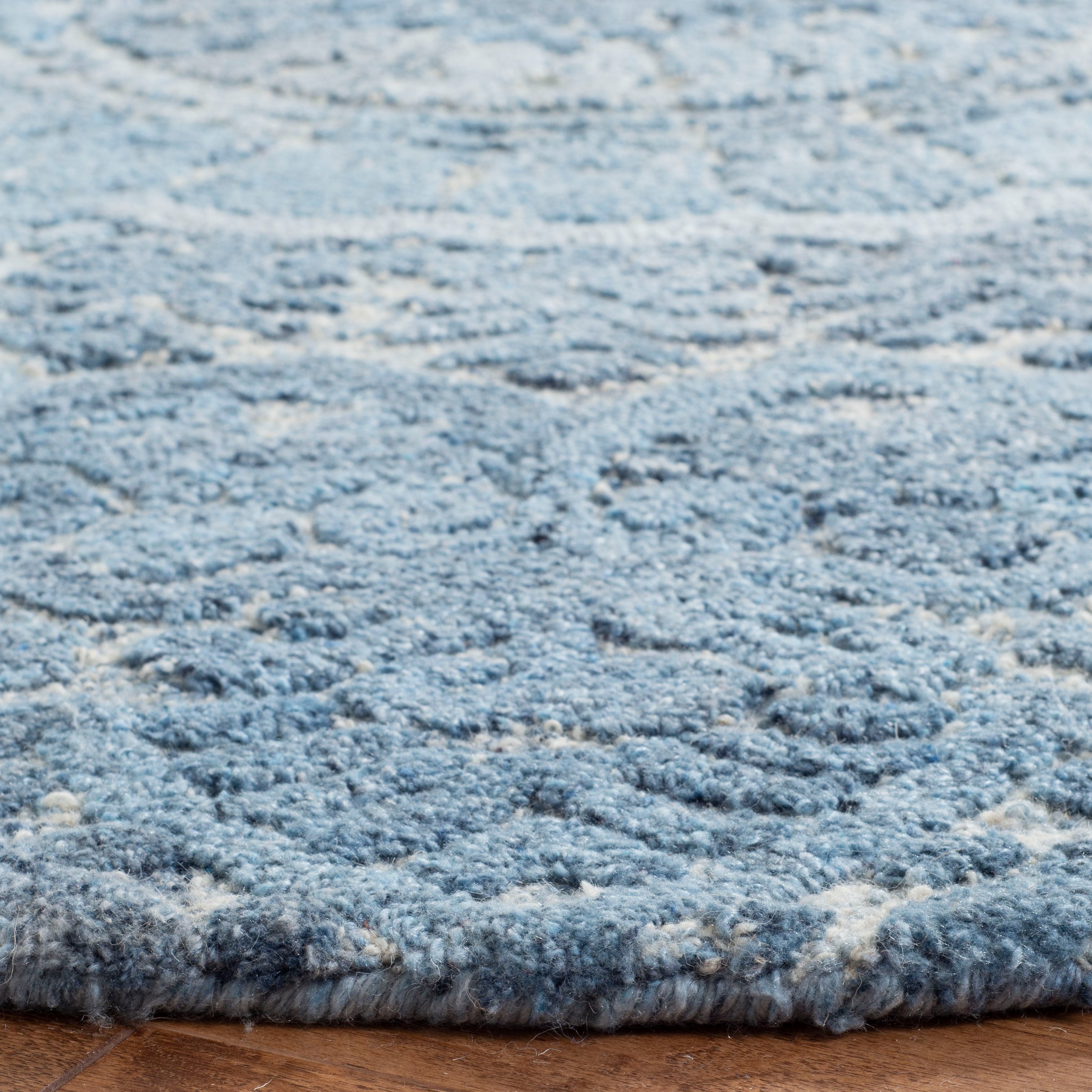 SAFAVIEH Handmade Marquee Carlijn Modern Medallion Wool Rug