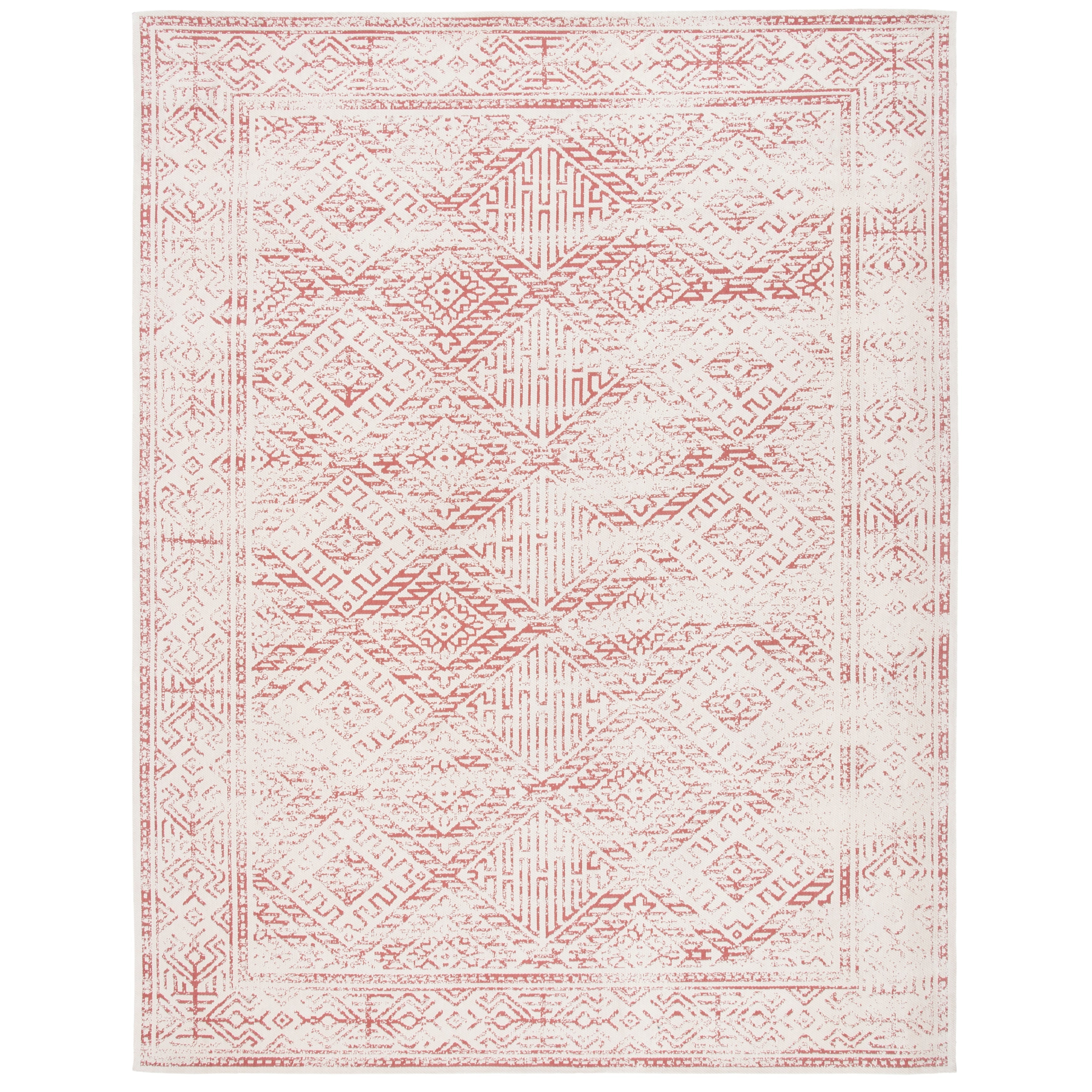 SAFAVIEH Handmade Micro-Loop Gulseven Medallion Wool Rug