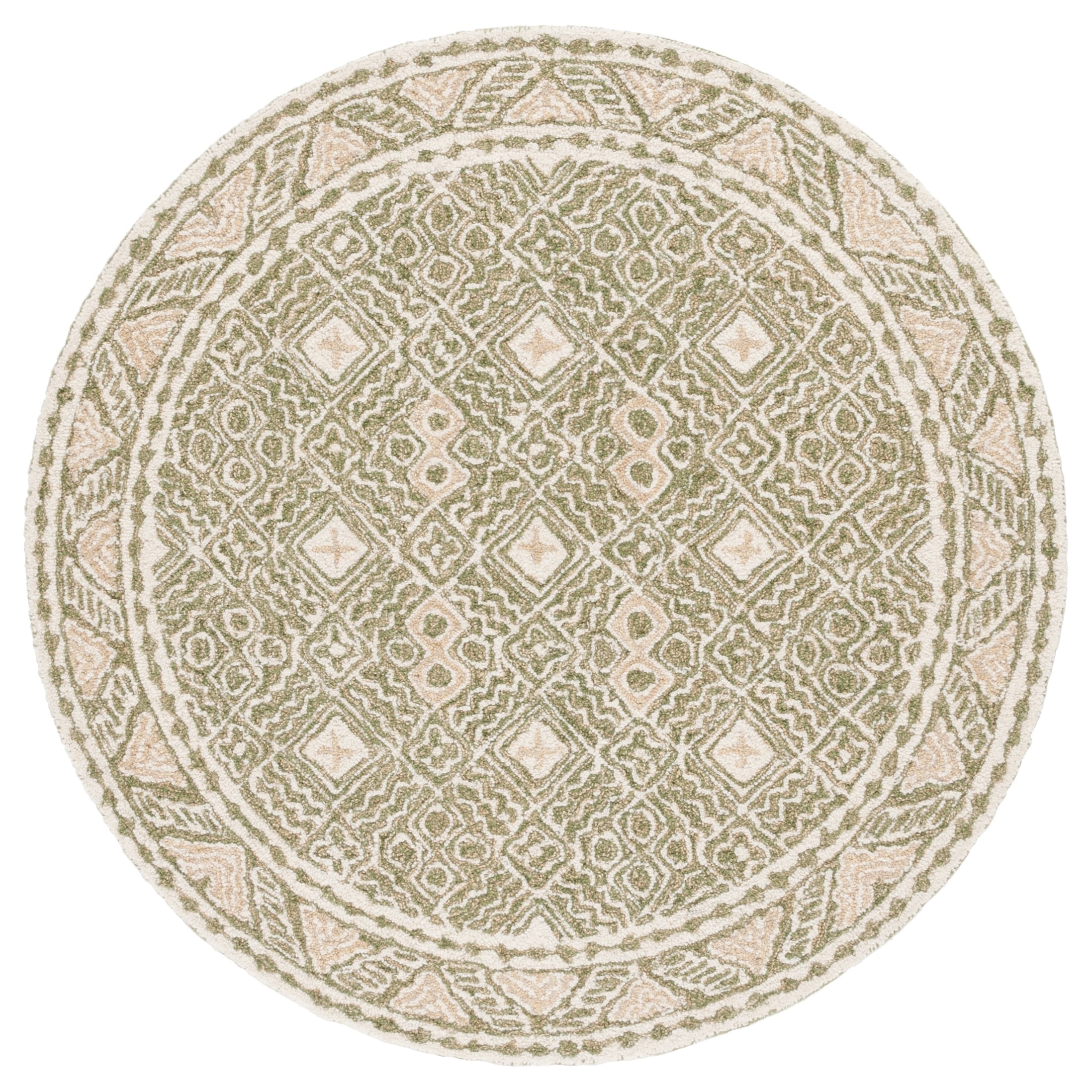 SAFAVIEH Handmade Micro-Loop Lutetia Wool Rug