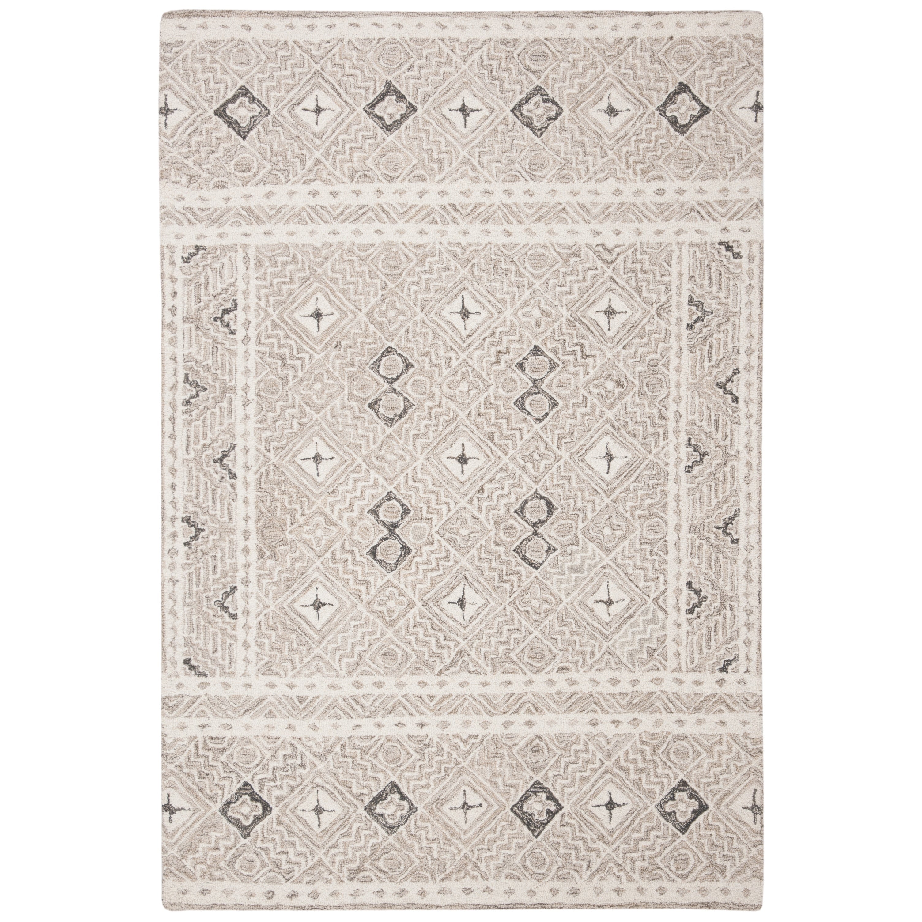 SAFAVIEH Handmade Micro-Loop Lutetia Wool Rug
