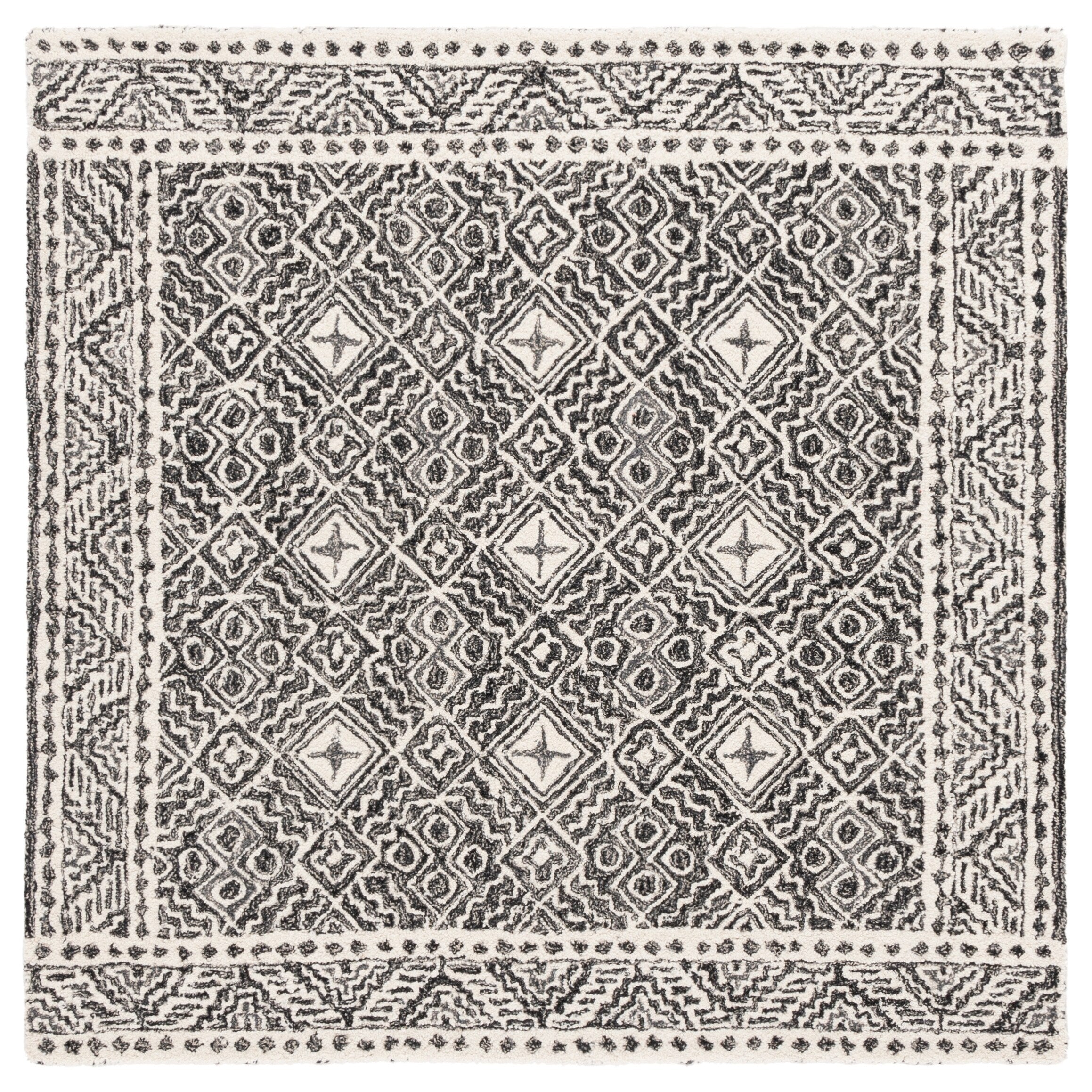 SAFAVIEH Handmade Micro-Loop Lutetia Wool Rug