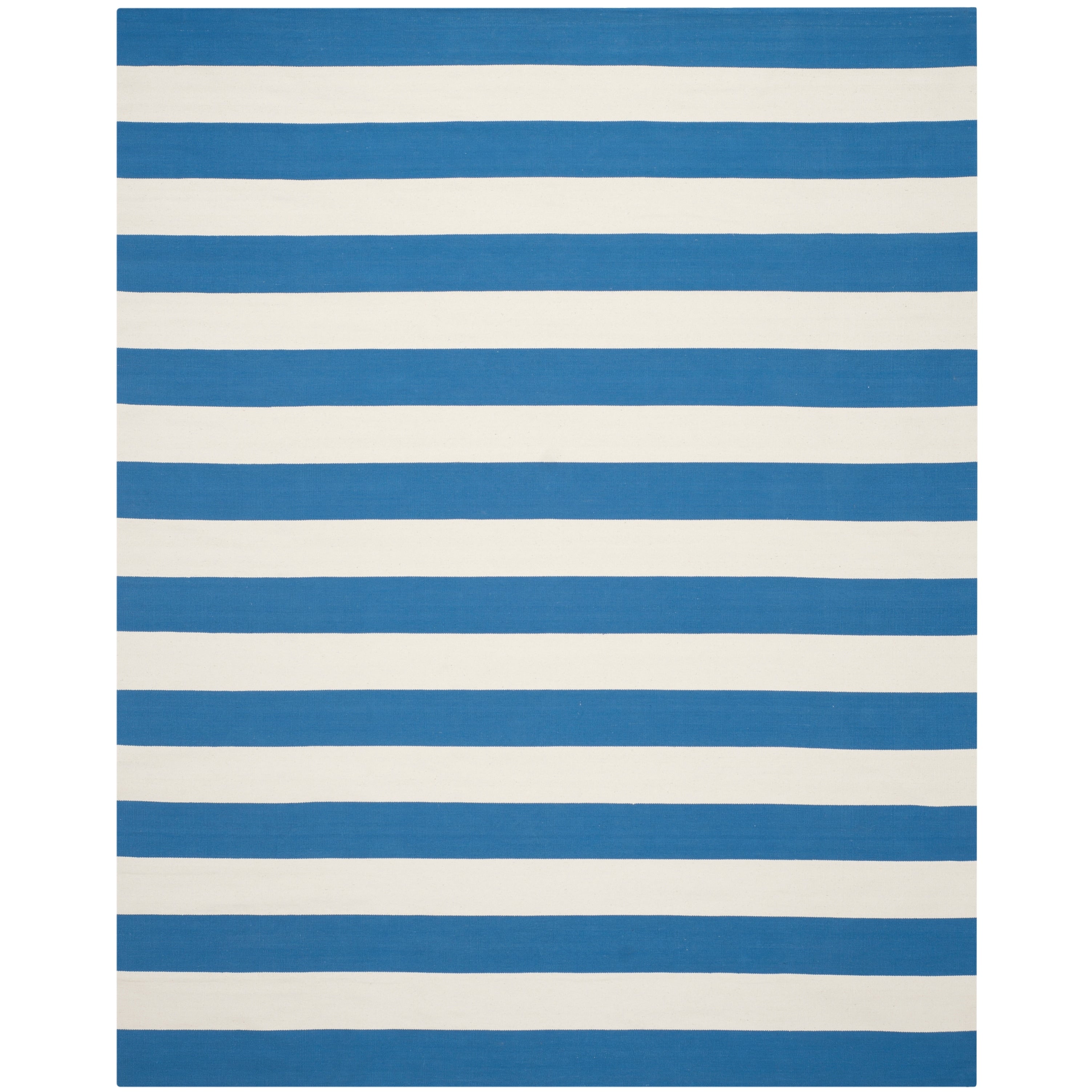 SAFAVIEH Handmade Montauk Geltrude Stripe Cotton Flatweave Rug