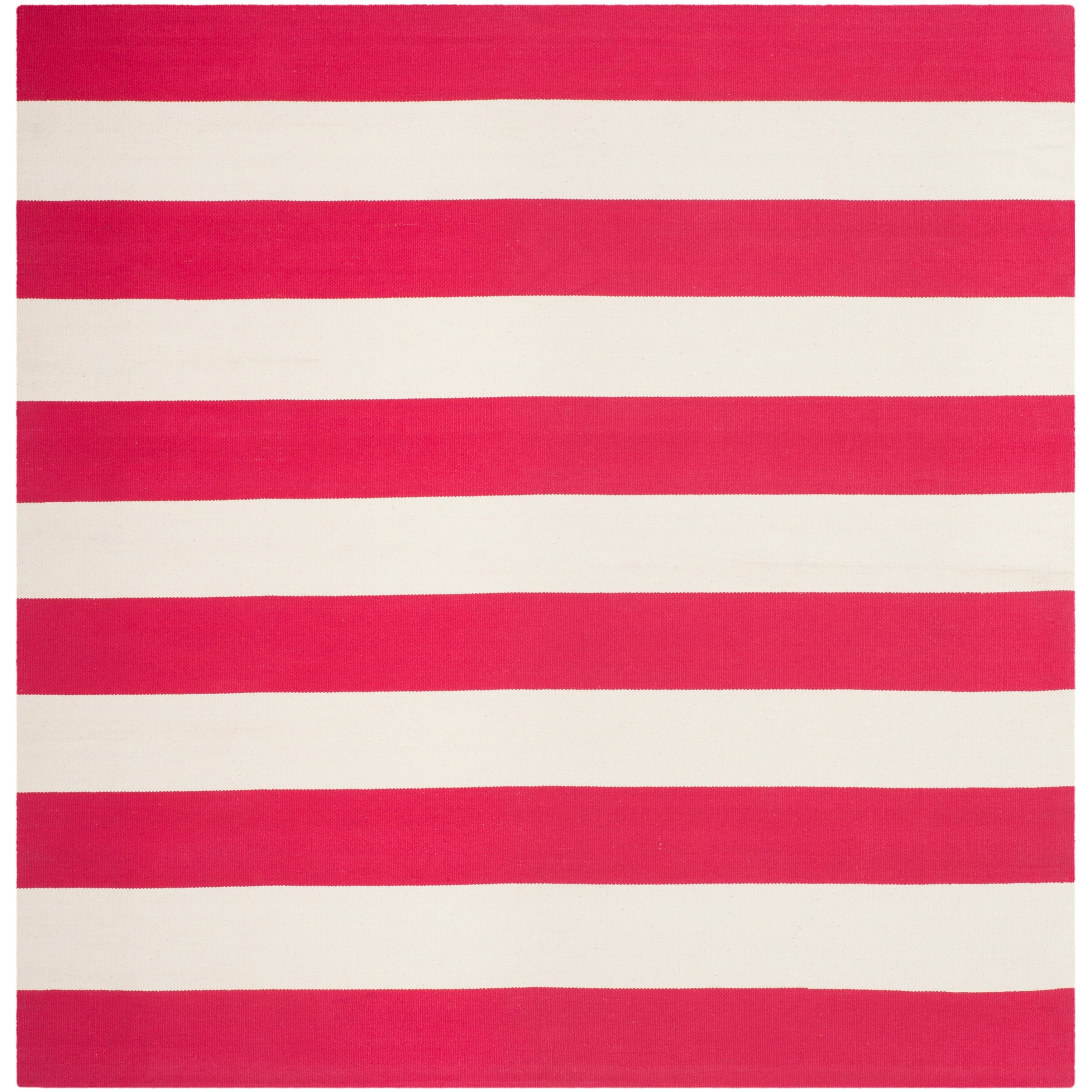 SAFAVIEH Handmade Montauk Geltrude Stripe Cotton Flatweave Rug