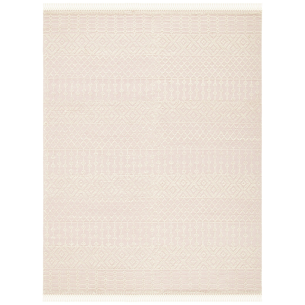 SAFAVIEH Handmade Natura Estel Wool Fringe Rug