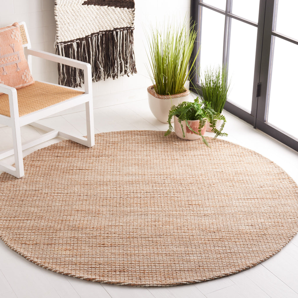 SAFAVIEH Handmade Natural Fiber Yareli Jute & Wool Rug..