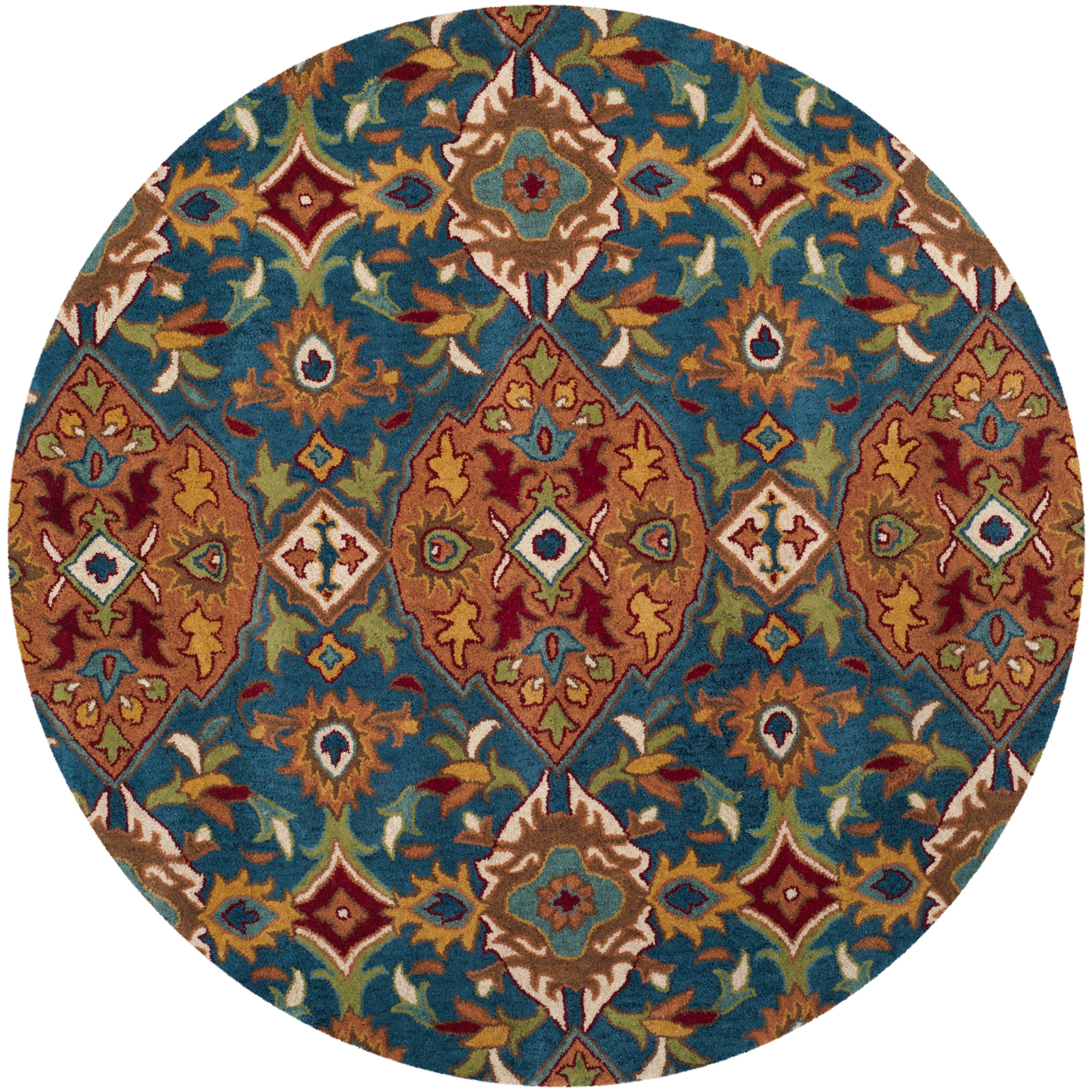 SAFAVIEH Heritage Sheena Hand-tufted Wool Area Rug