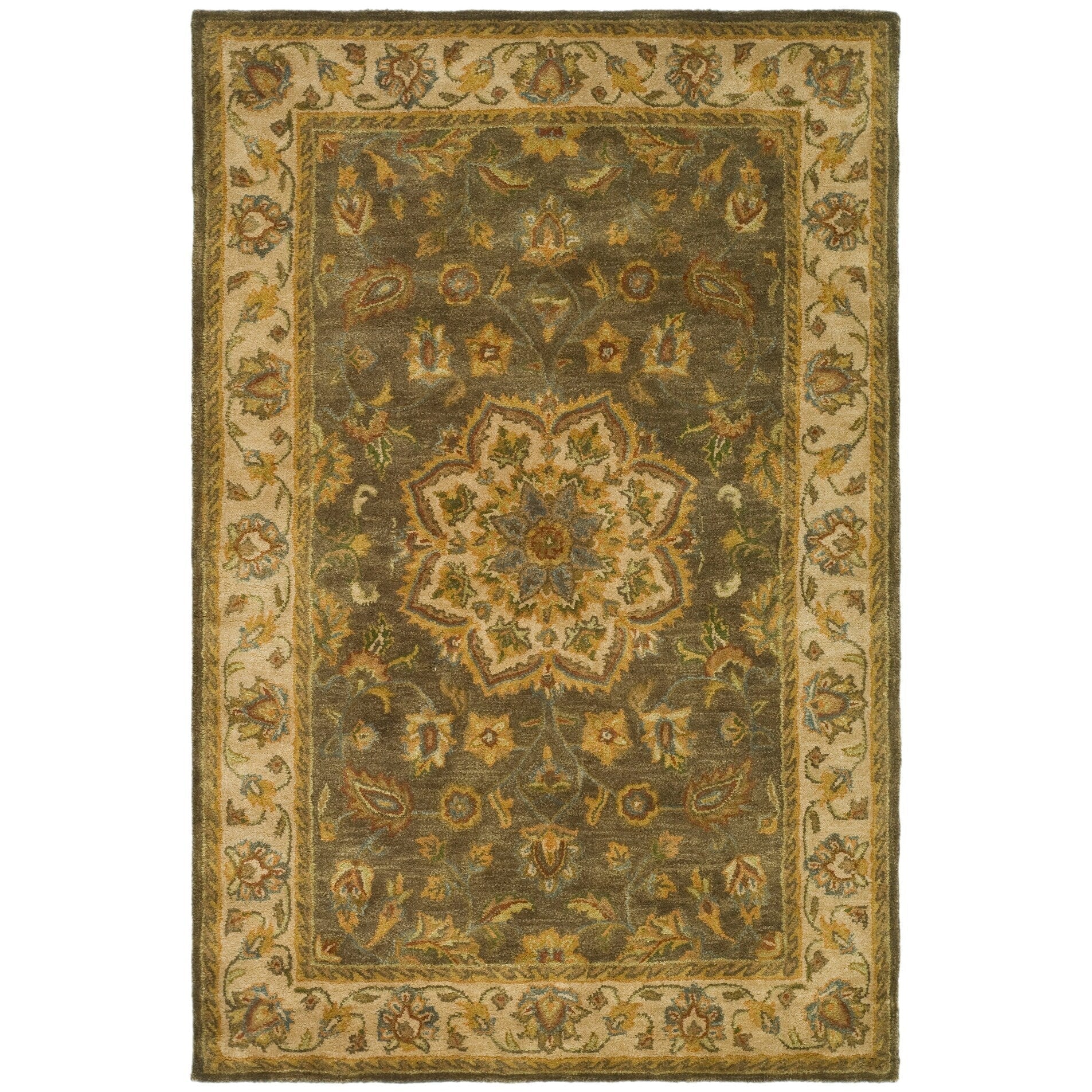 SAFAVIEH Heritage Tracie Hand-tufted Wool Oriental Area Rug