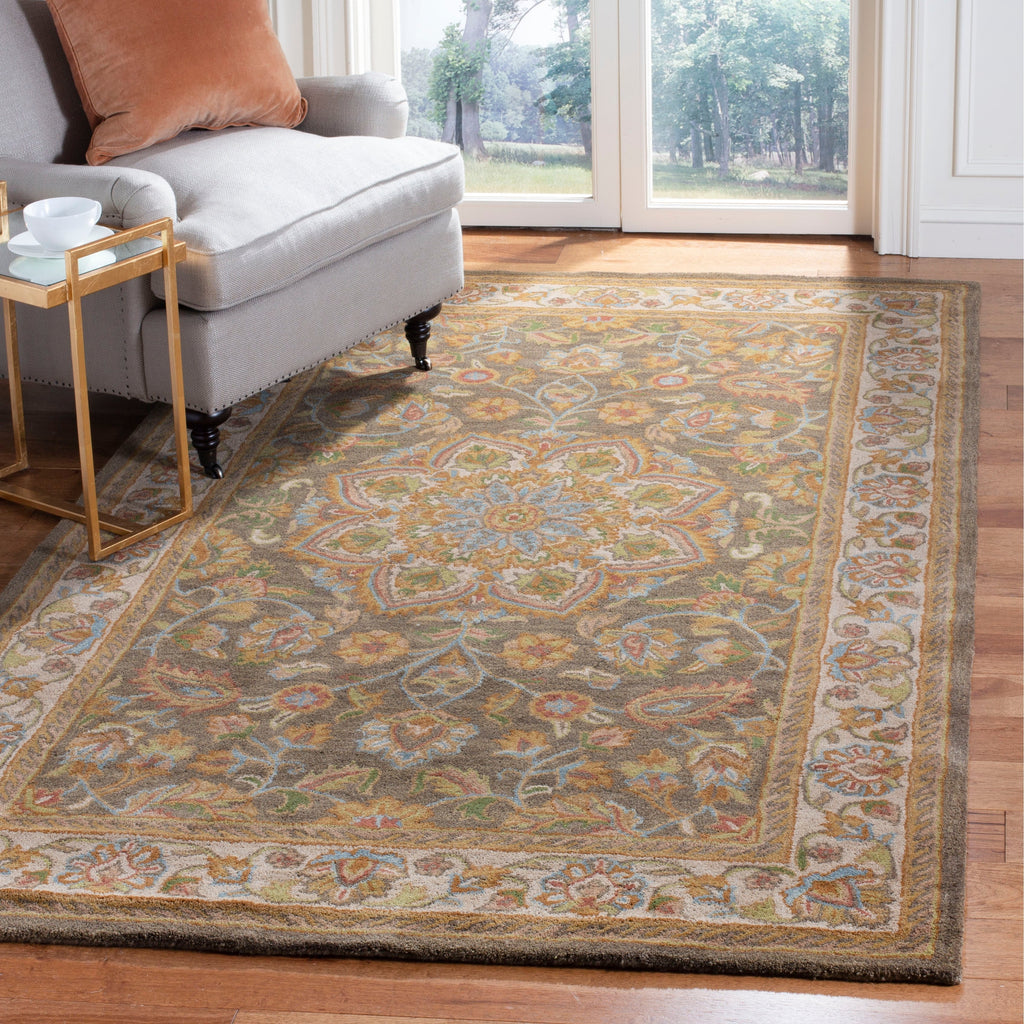 SAFAVIEH Heritage Tracie Hand-tufted Wool Oriental Area Rug