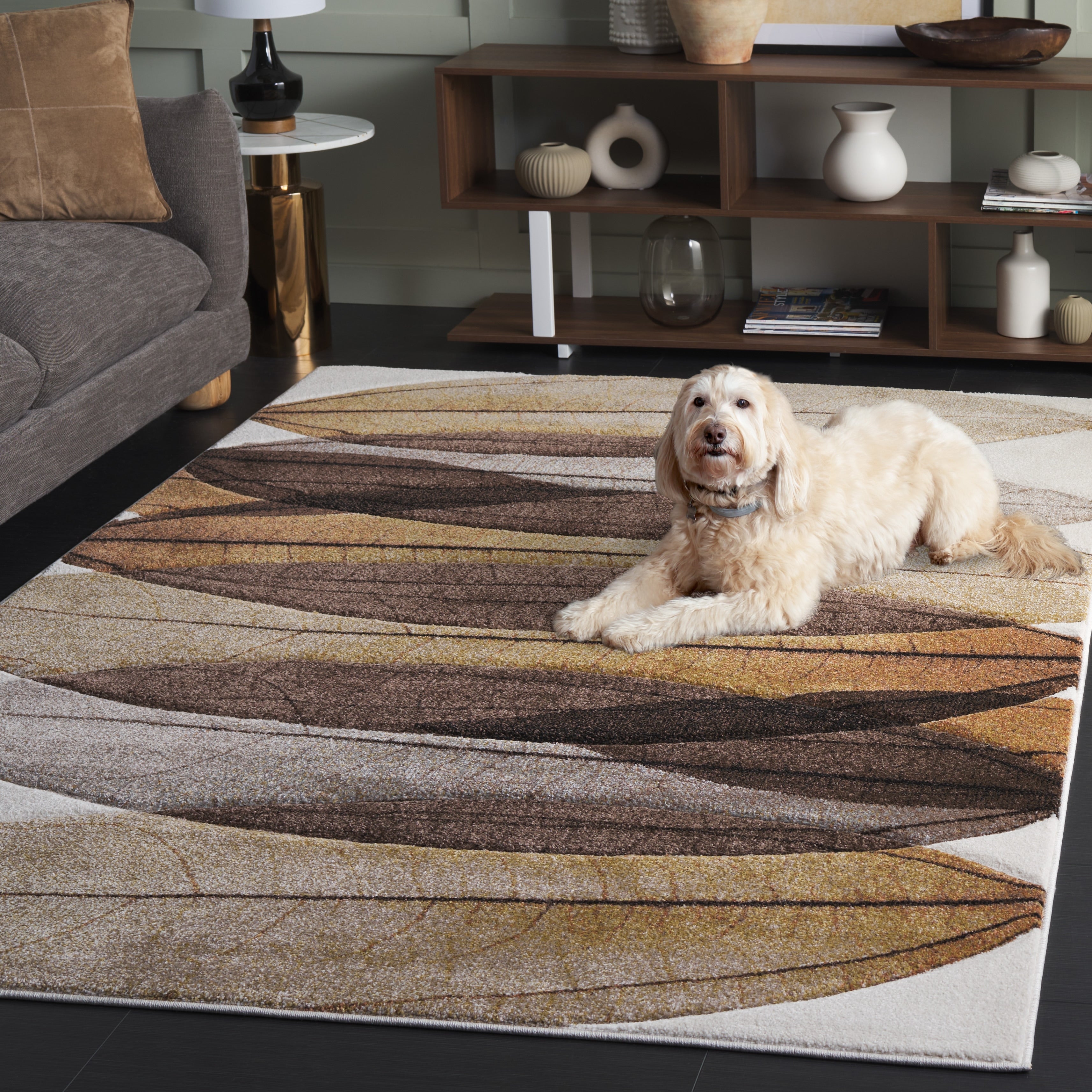 SAFAVIEH Hollywood Josefine Mid-Century Modern Abstract Rug