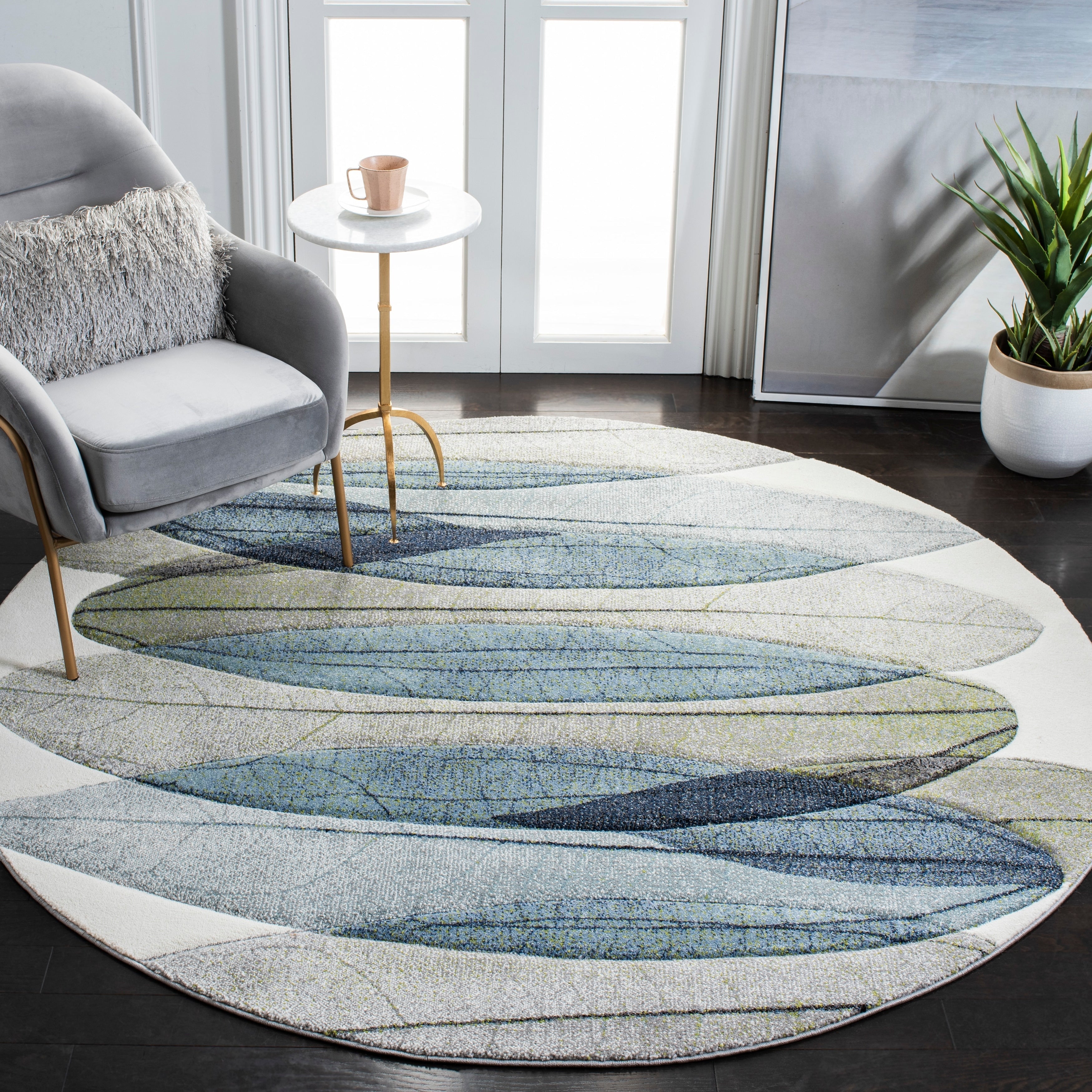 SAFAVIEH Hollywood Josefine Mid-Century Modern Abstract Rug