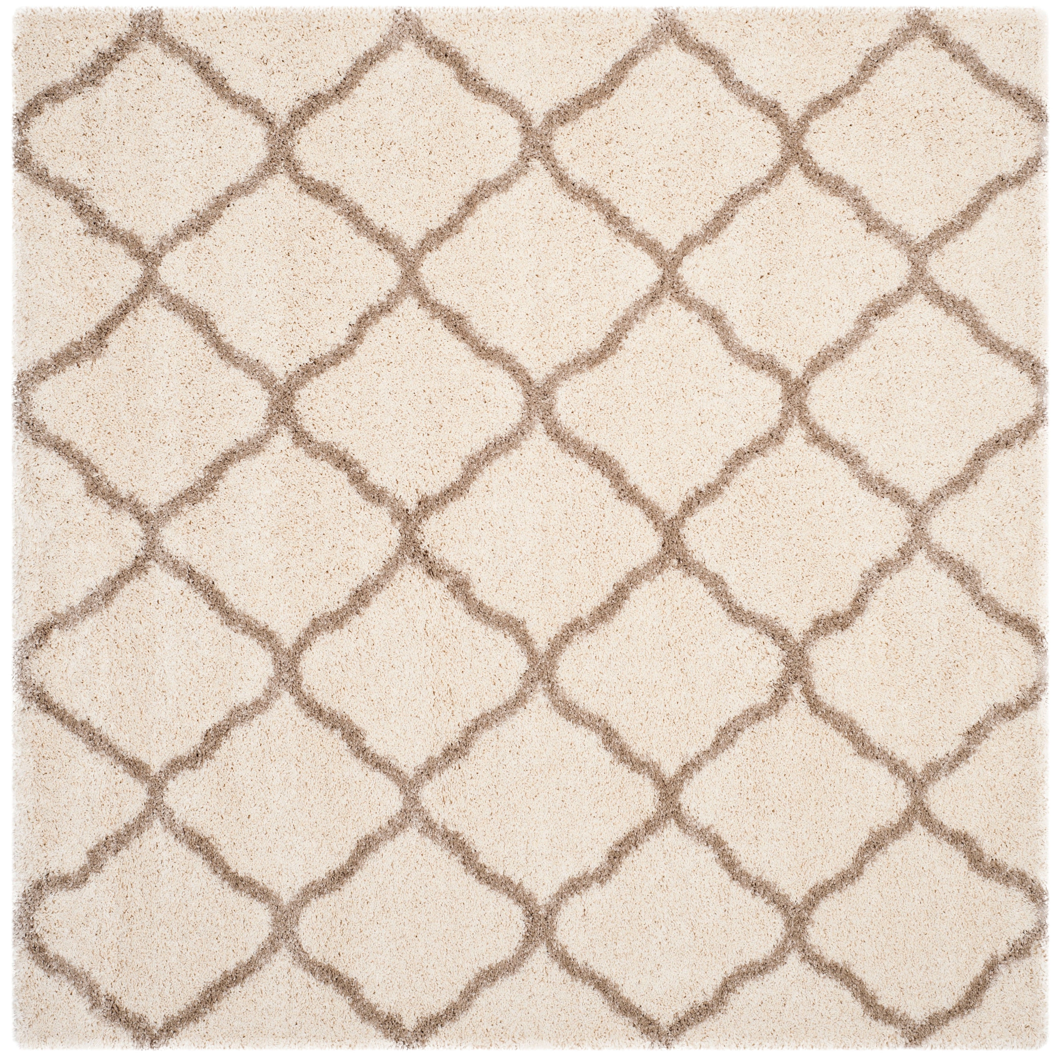SAFAVIEH Hudson Shag Athena Trellis 2-inch Thick Rug