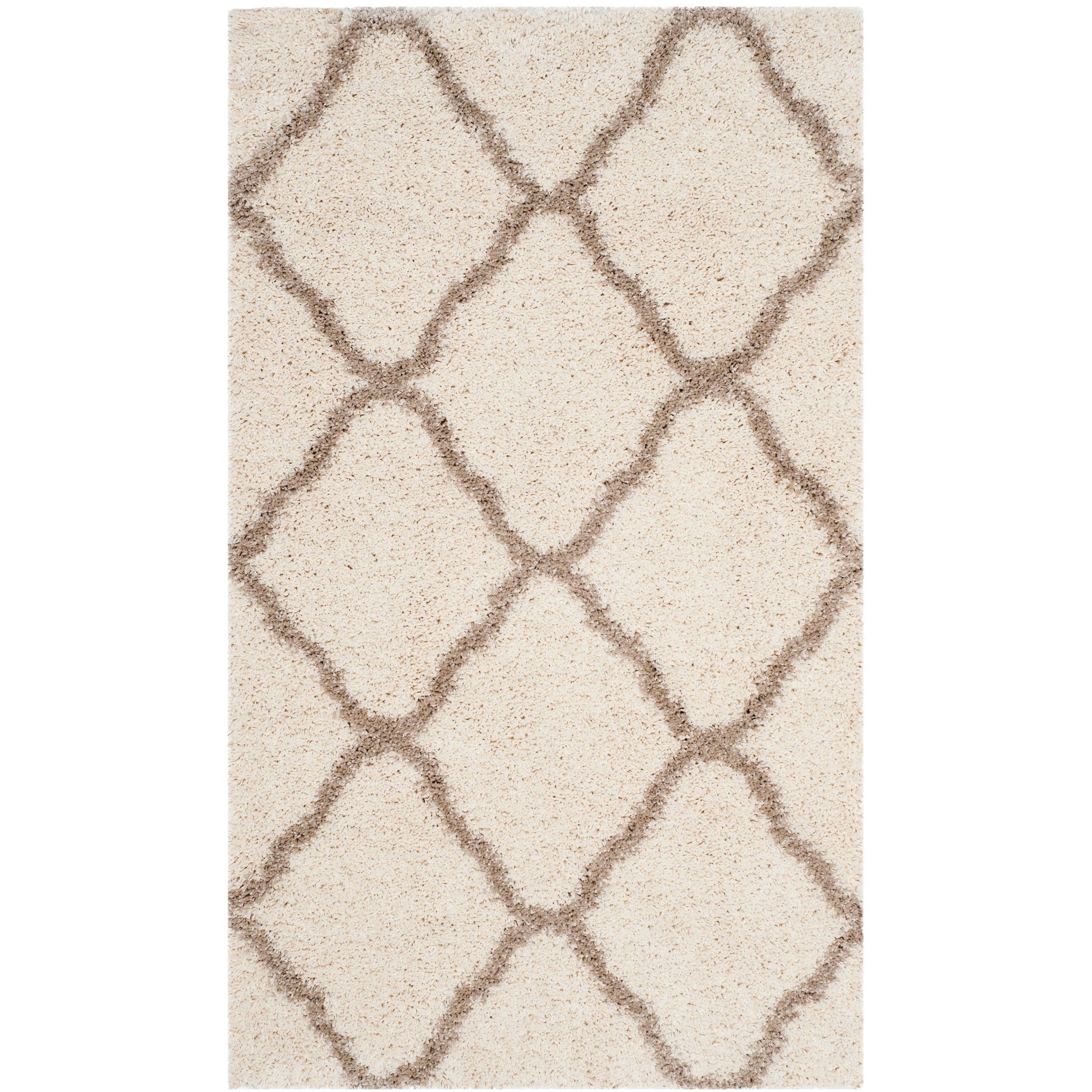 SAFAVIEH Hudson Shag Athena Trellis 2-inch Thick Rug