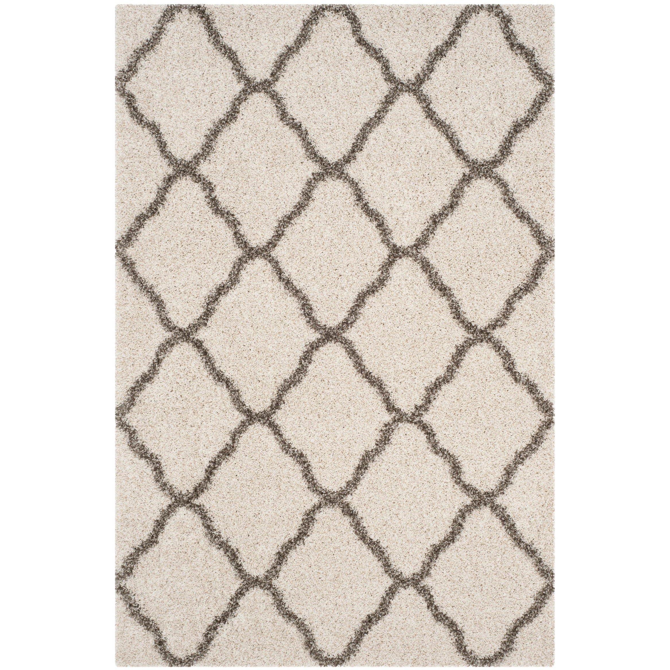 SAFAVIEH Hudson Shag Athena Trellis 2-inch Thick Rug