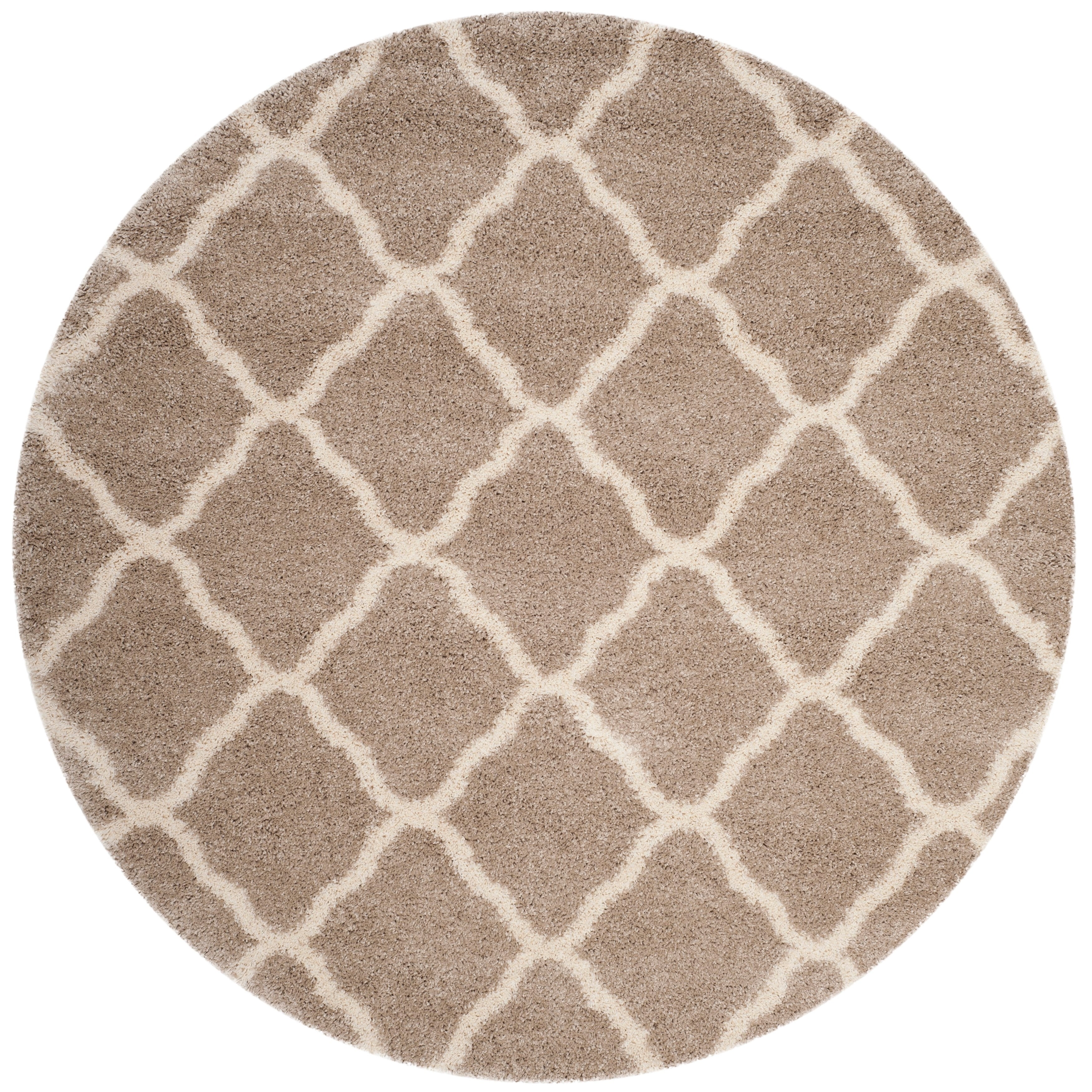 SAFAVIEH Hudson Shag Athena Trellis 2-inch Thick Rug