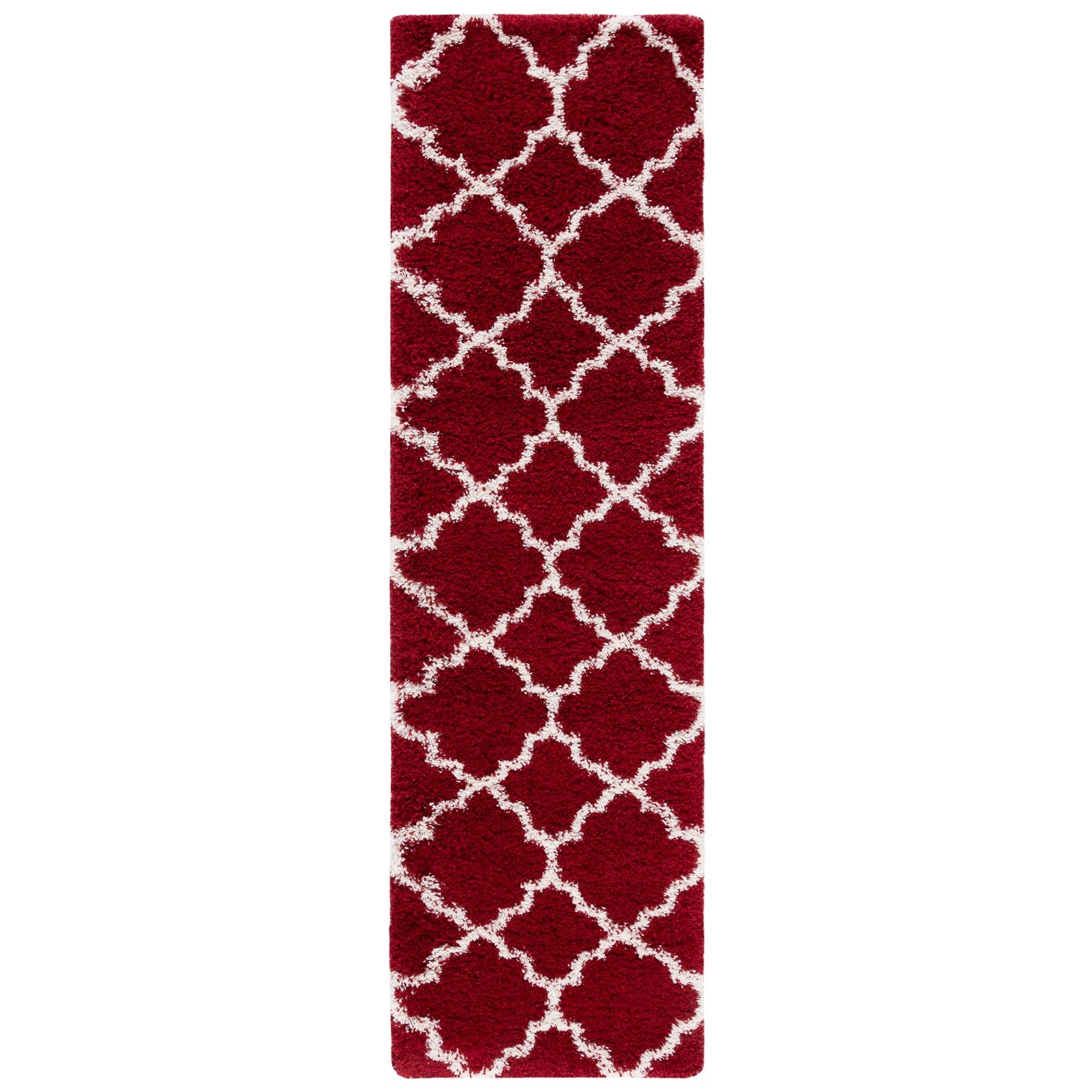 SAFAVIEH Hudson Shag Jeryl Glam Trellis 2-inch Area Rug