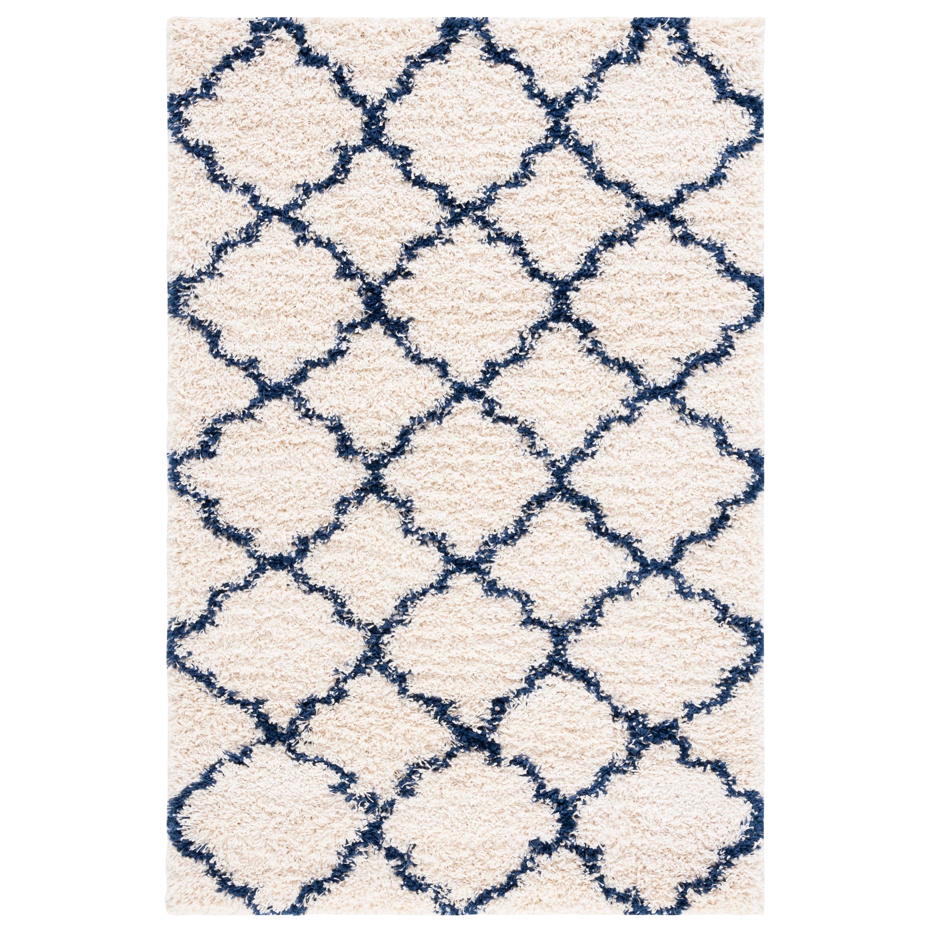 SAFAVIEH Hudson Shag Jeryl Glam Trellis 2-inch Area Rug