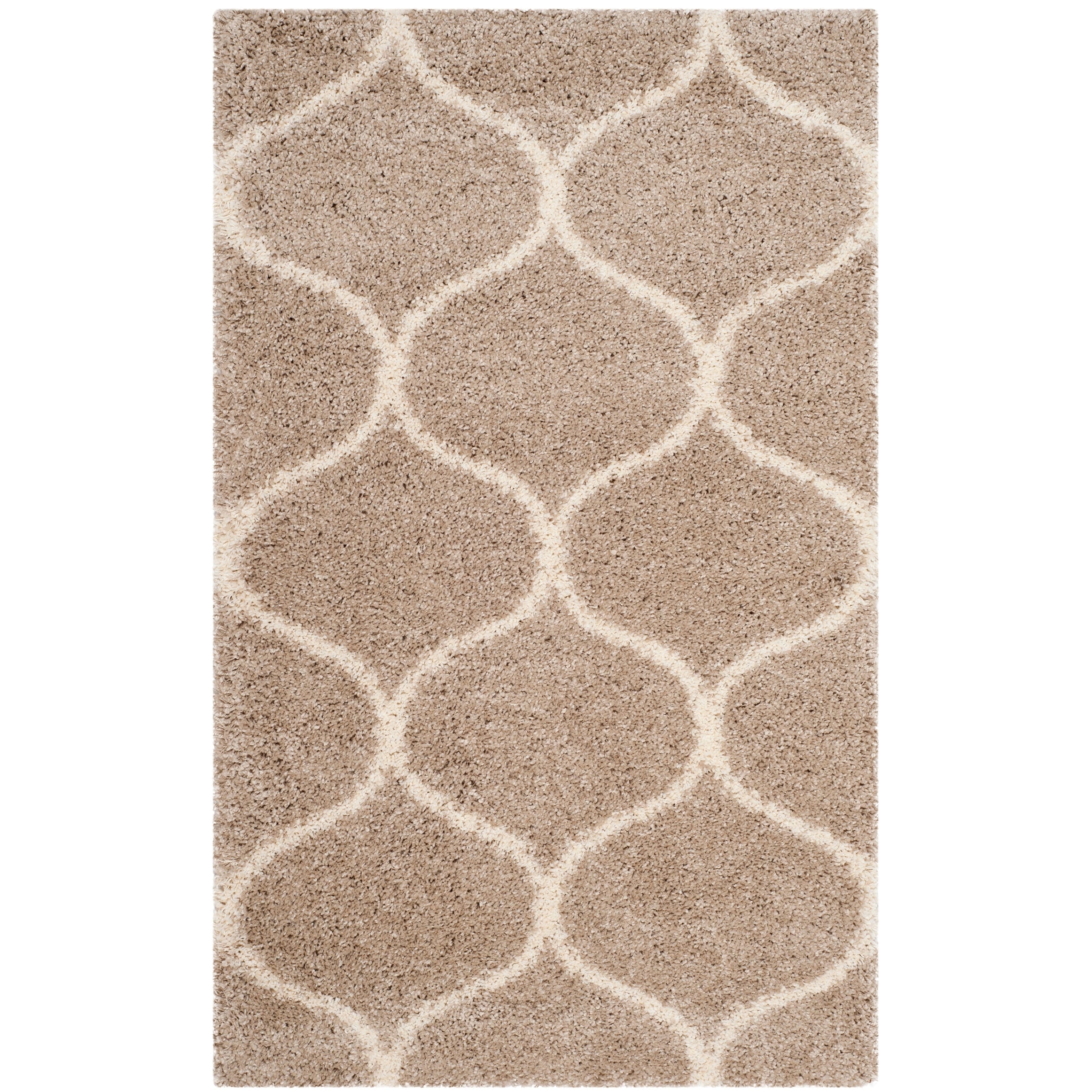 SAFAVIEH Hudson Shag Pushpa Trellis 2-inch Thick Area Rug