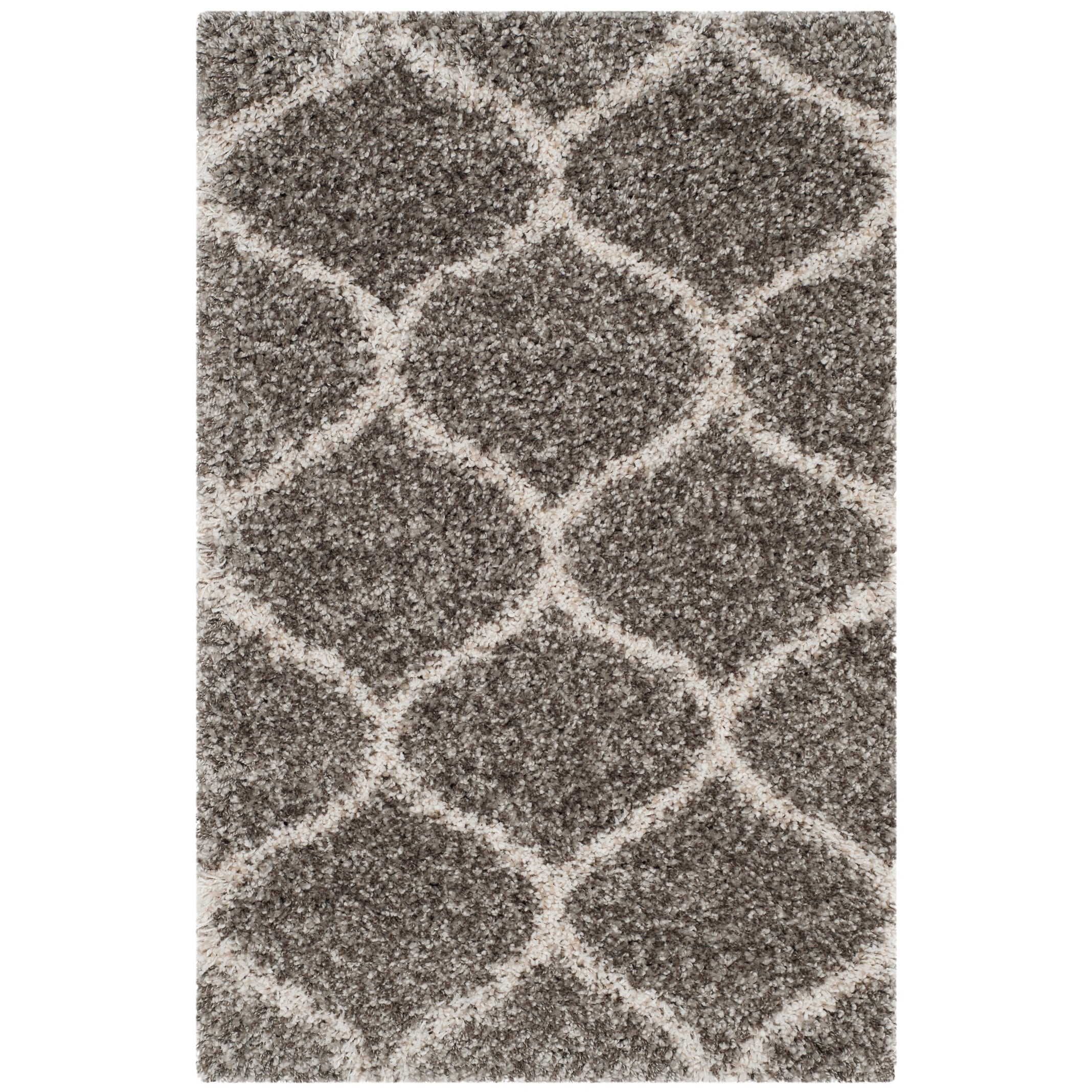SAFAVIEH Hudson Shag Pushpa Trellis 2-inch Thick Area Rug