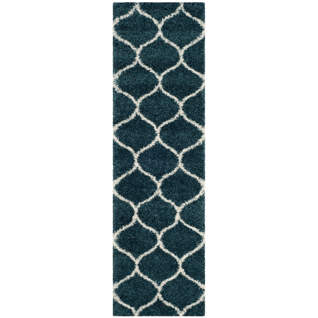 SAFAVIEH Hudson Shag Pushpa Trellis 2-inch Thick Area Rug