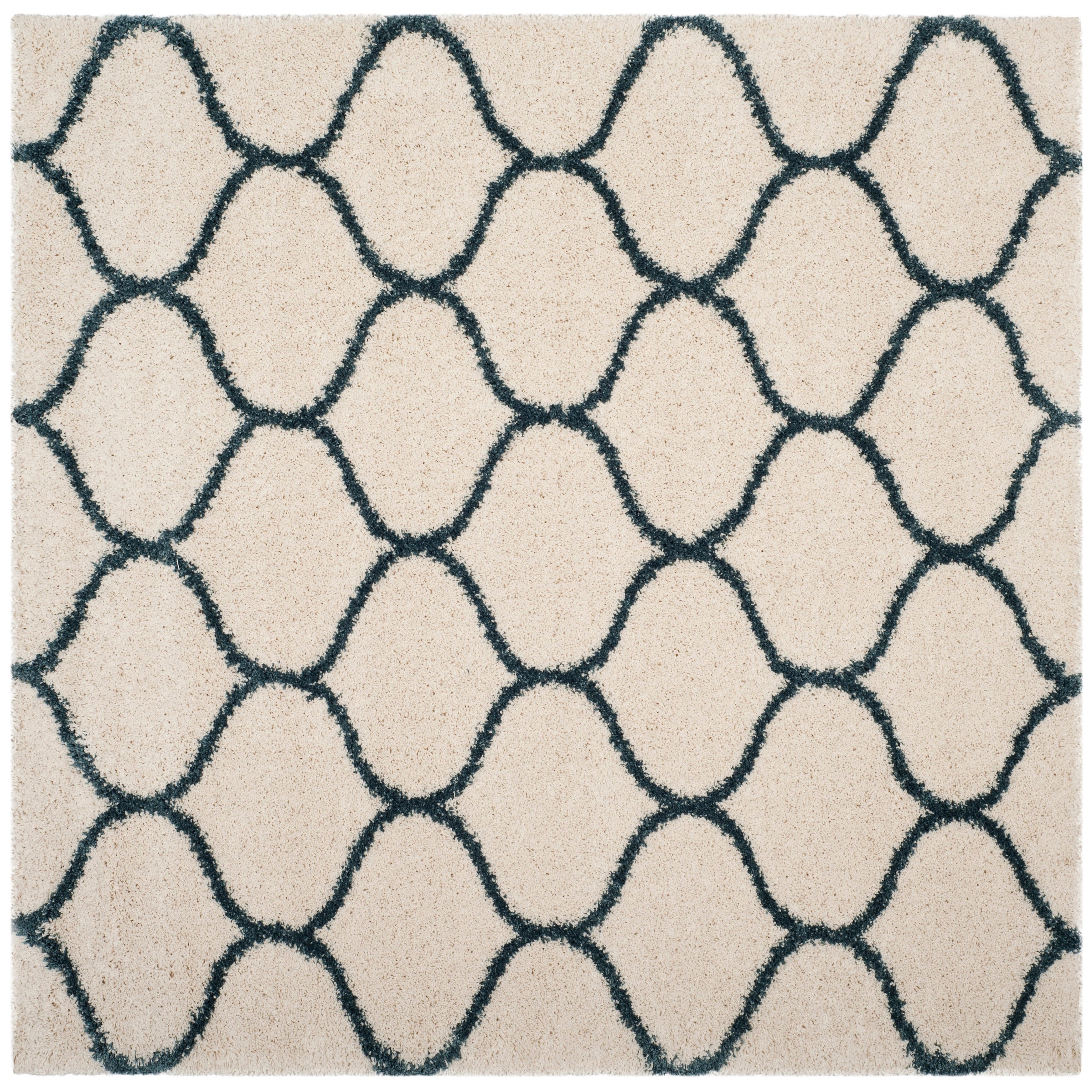 SAFAVIEH Hudson Shag Pushpa Trellis 2-inch Thick Area Rug