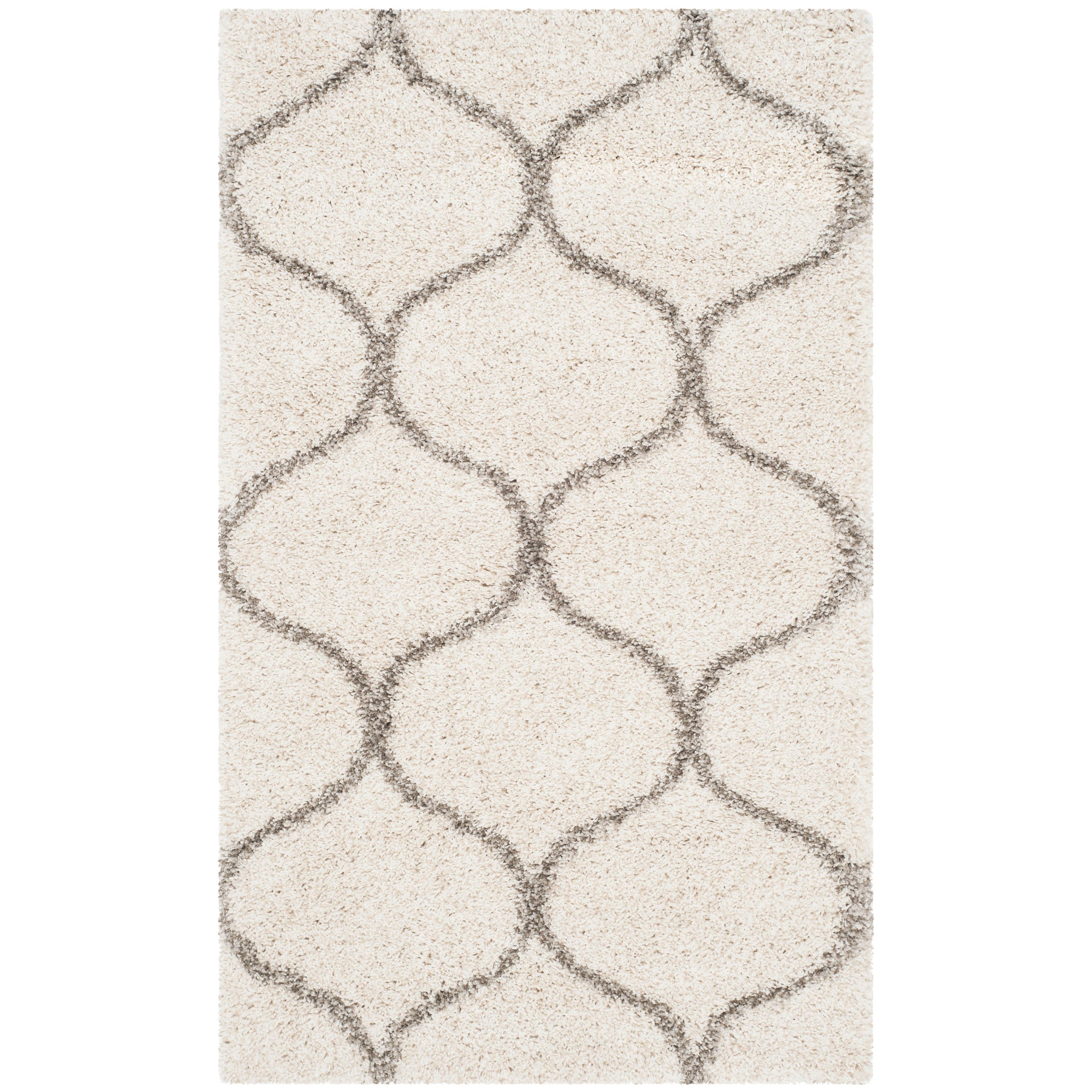 SAFAVIEH Hudson Shag Pushpa Trellis 2-inch Thick Area Rug
