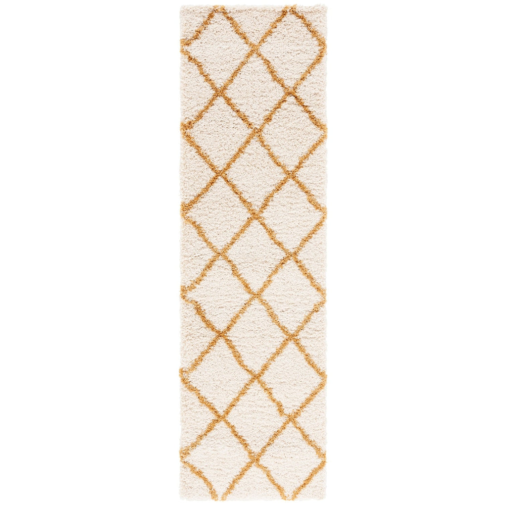 SAFAVIEH Hudson Shag Raili Diamond Trellis 2-inch Thick Rug