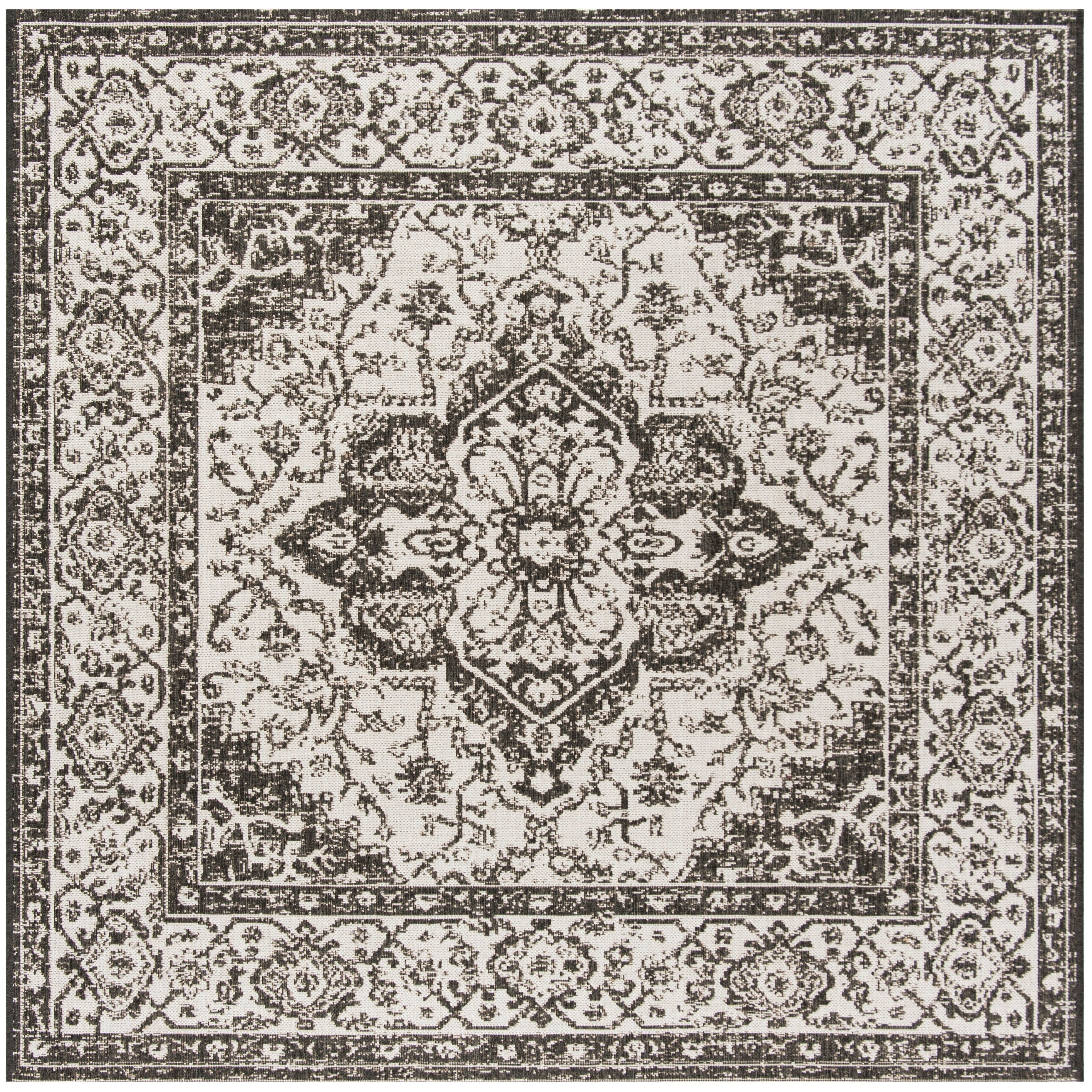 SAFAVIEH Linden Louann Indoor/ Outdoor Waterproof Patio Backyard Rug