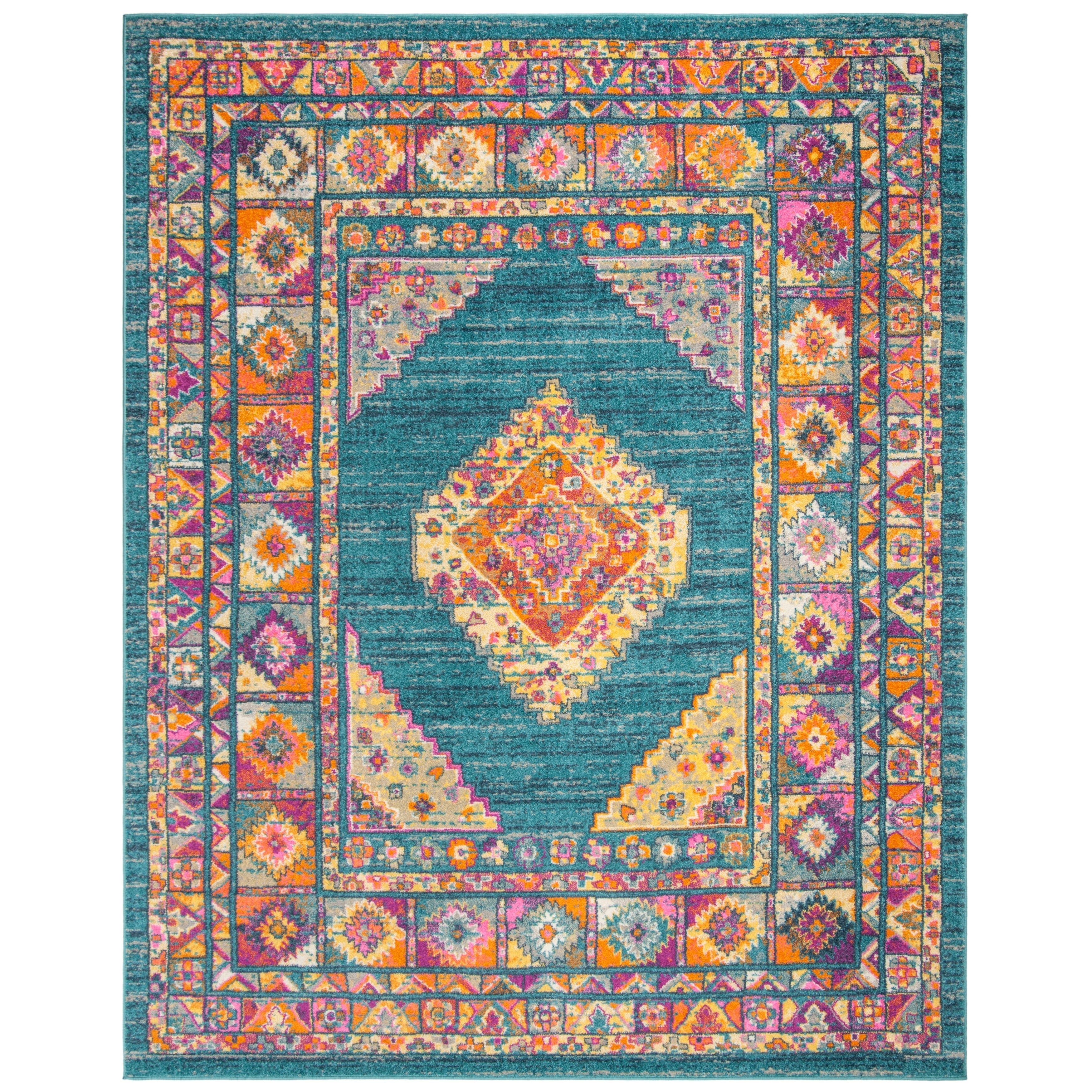 SAFAVIEH Madison Beverlee Vintage Boho Oriental Rug