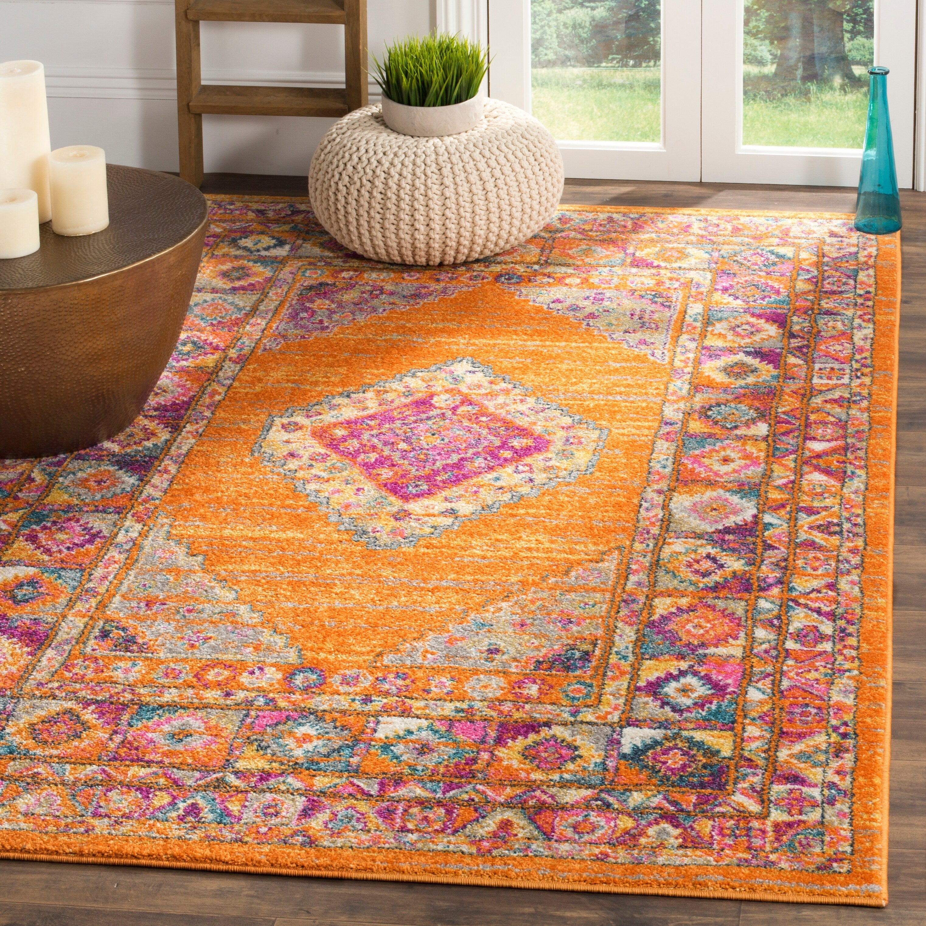 SAFAVIEH Madison Beverlee Vintage Boho Oriental Rug