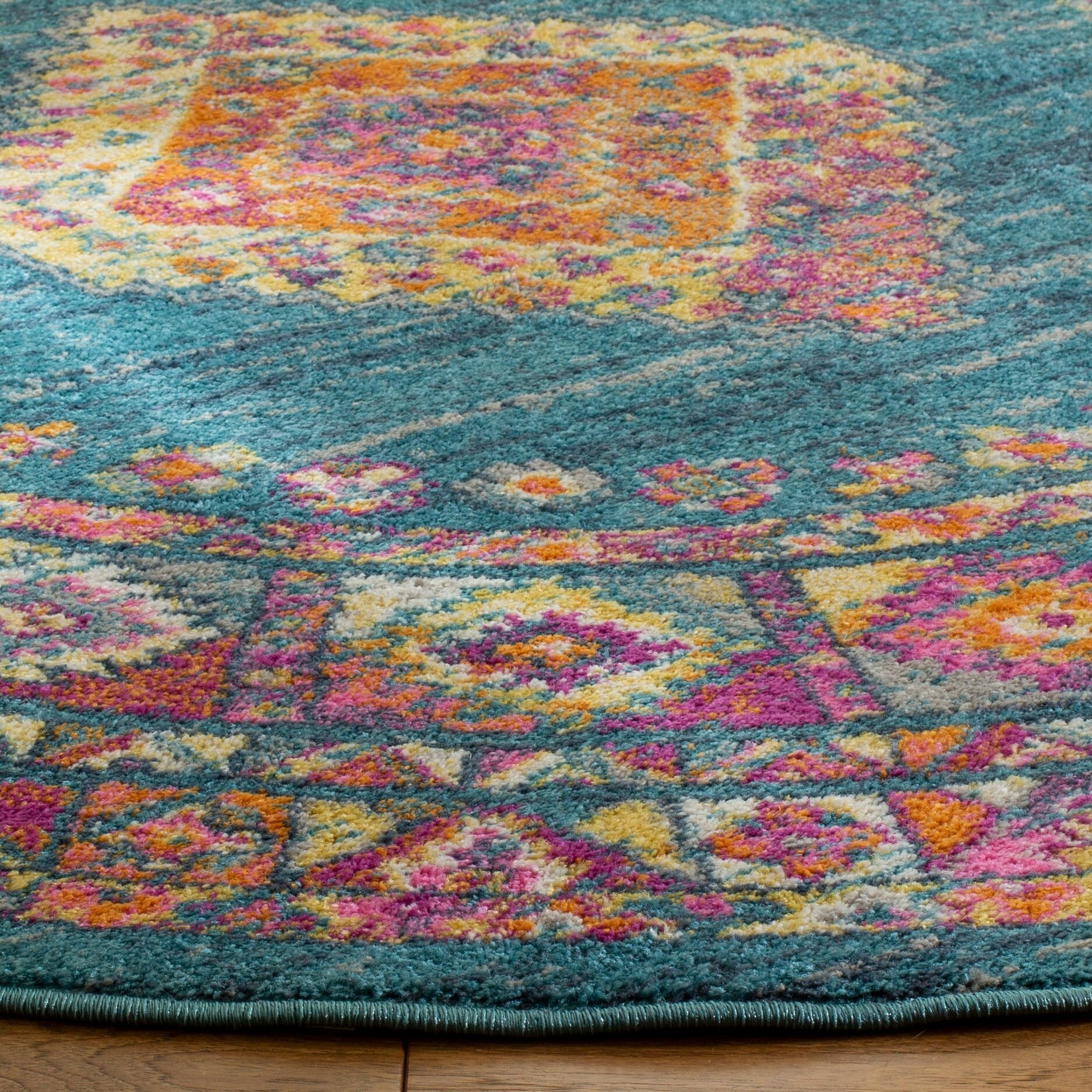 SAFAVIEH Madison Beverlee Vintage Boho Oriental Rug