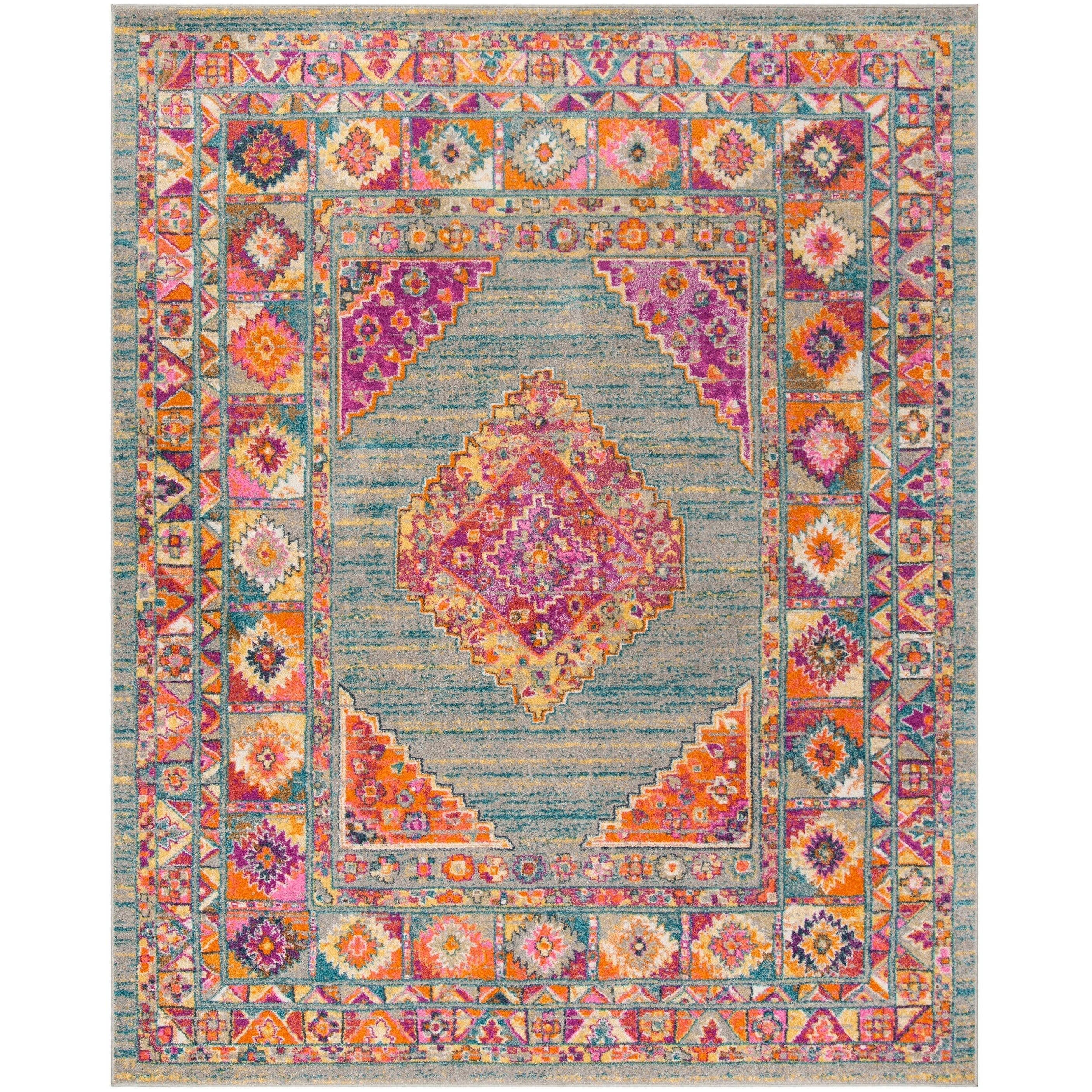 SAFAVIEH Madison Beverlee Vintage Boho Oriental Rug