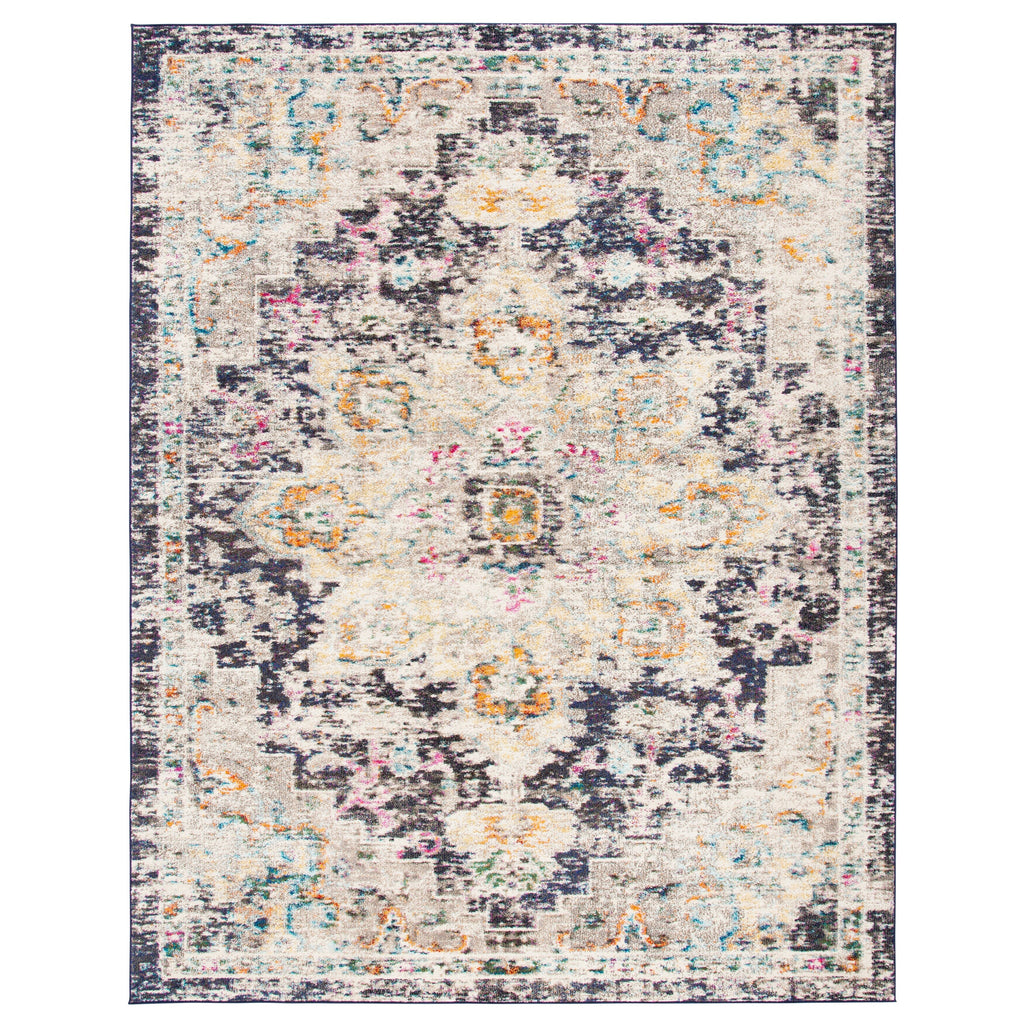 SAFAVIEH Madison Katelijne Boho Medallion Distressed Area Rug