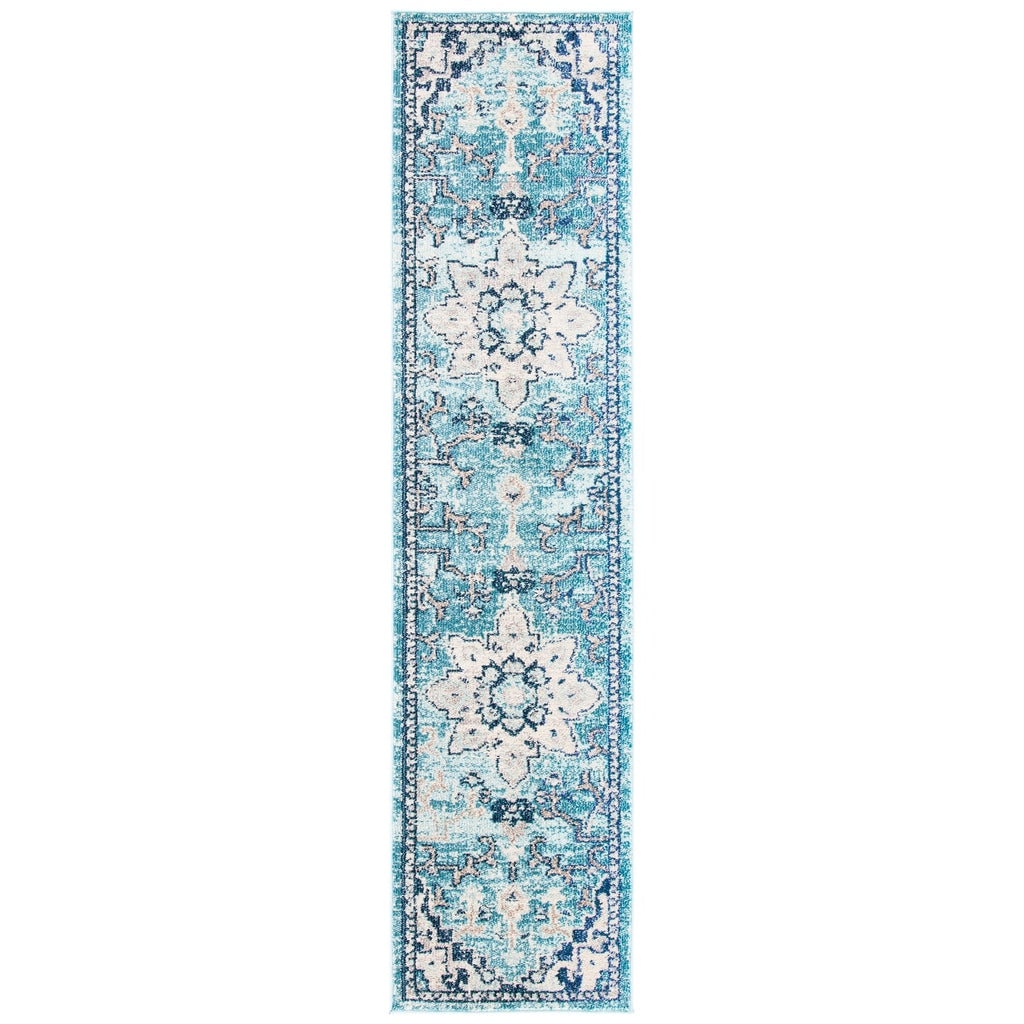 SAFAVIEH Madison Katelijne Boho Medallion Distressed Area Rug