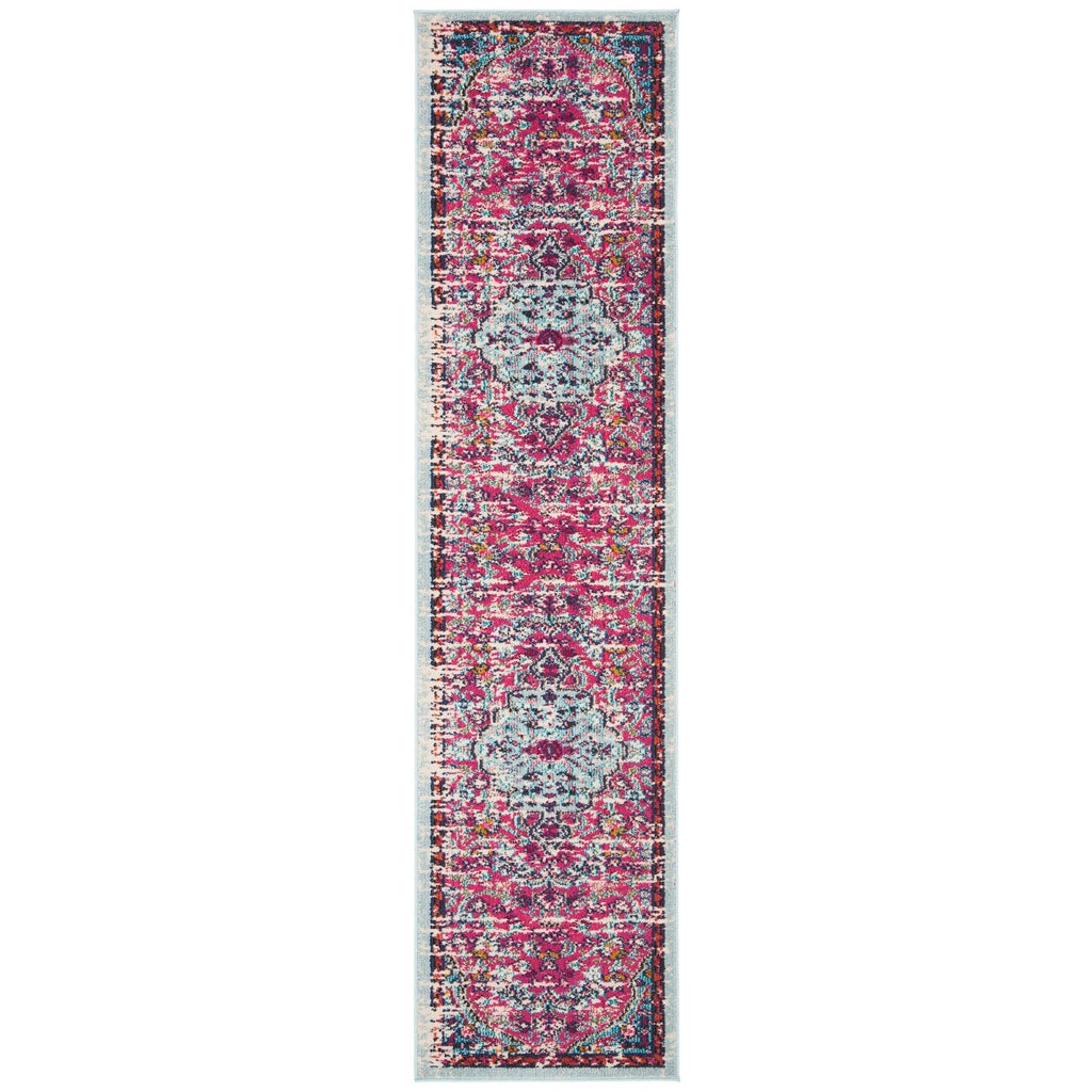 SAFAVIEH Madison Libusa Boho Medallion Distressed Rug