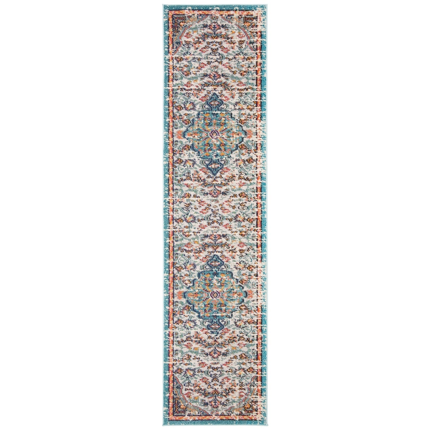 SAFAVIEH Madison Libusa Boho Medallion Distressed Rug