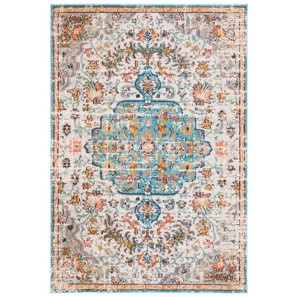 SAFAVIEH Madison Libusa Boho Medallion Distressed Rug