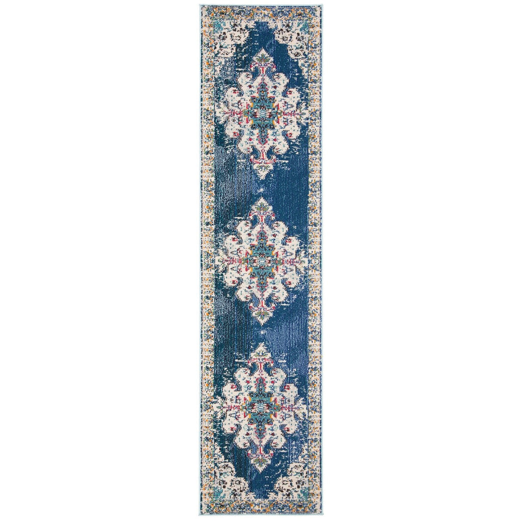 SAFAVIEH Madison Marilou Boho Medallion Distressed Area Rug