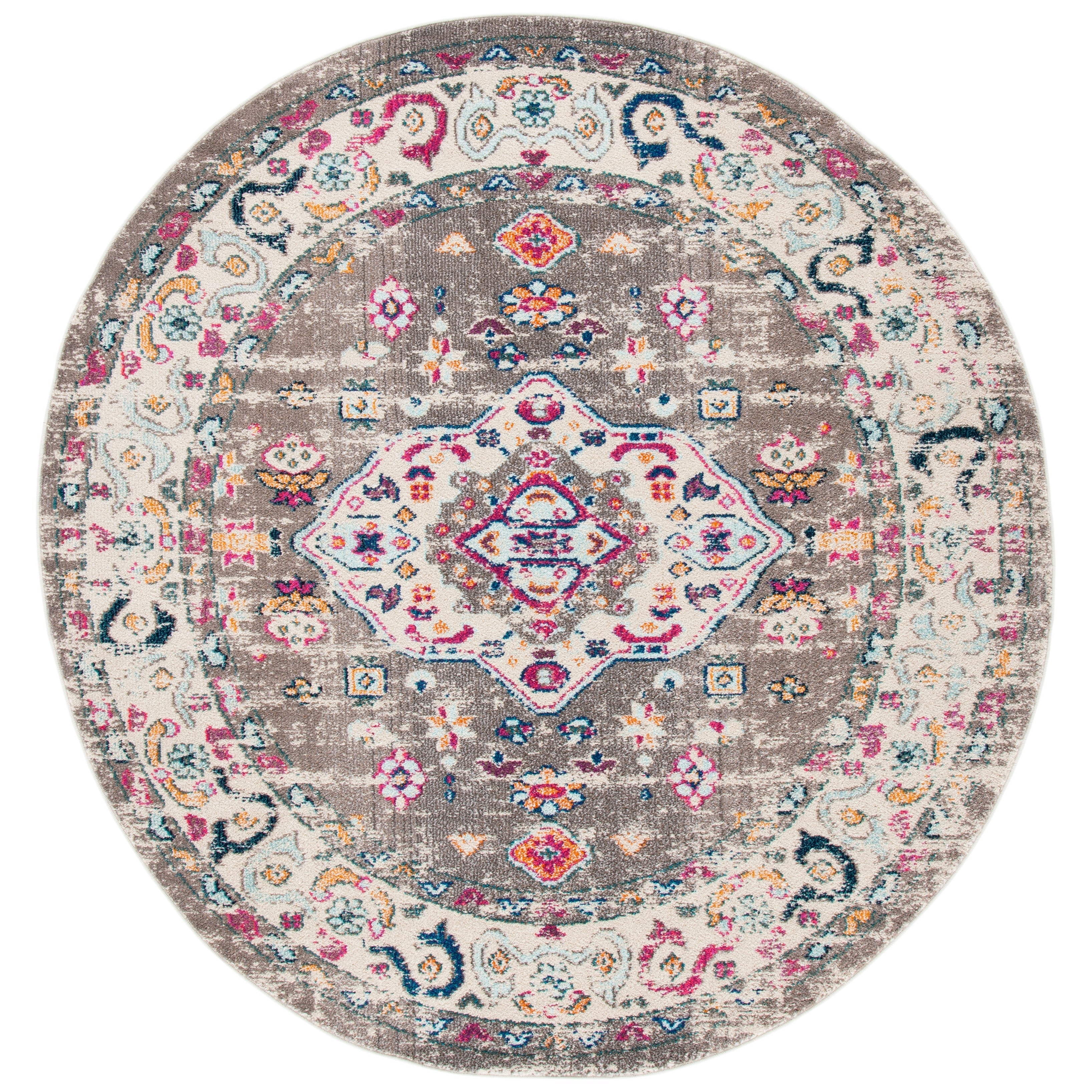 SAFAVIEH Madison Willodean Boho Oriental Distressed Rug