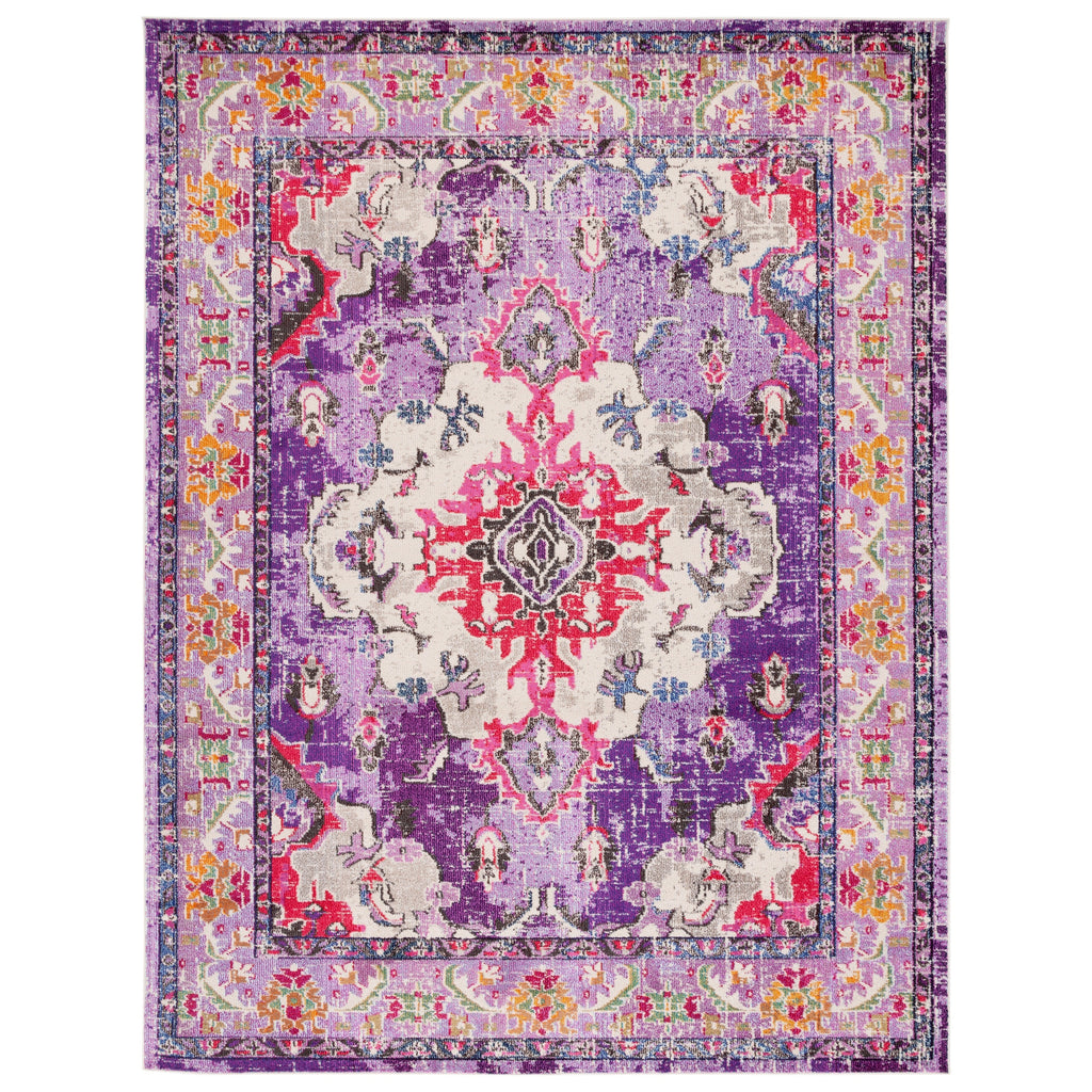 SAFAVIEH Monaco Oceane Boho Medallion Distressed Area Rug