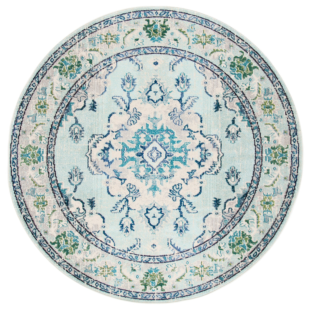 SAFAVIEH Monaco Oceane Boho Medallion Distressed Area Rug