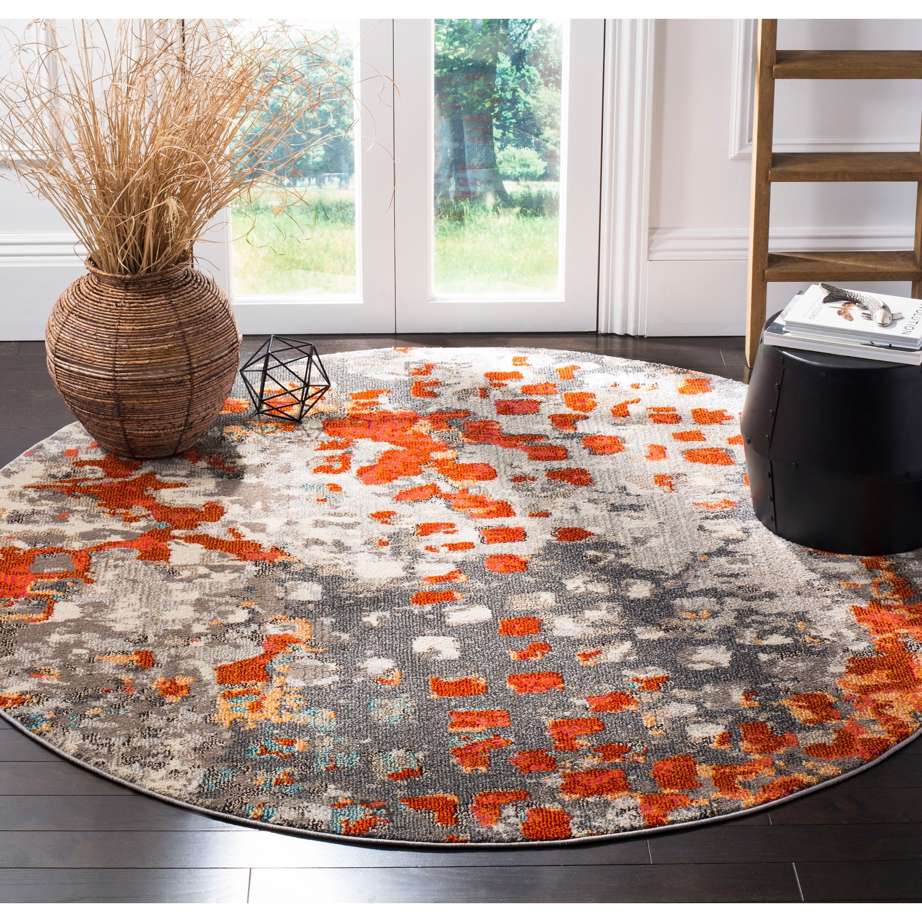 SAFAVIEH Monaco Panna Boho Abstract Modern Watercolor Area Rug