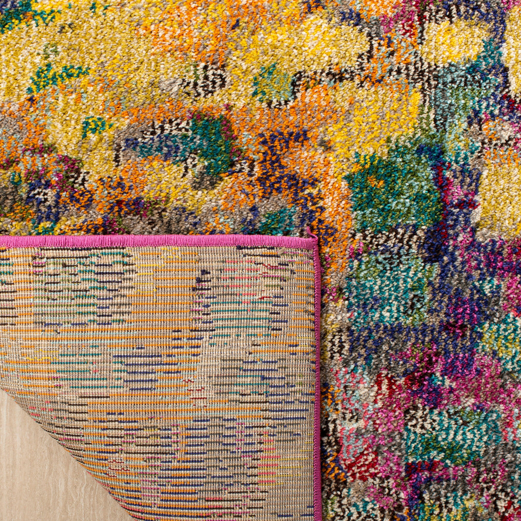 SAFAVIEH Monaco Panna Boho Abstract Modern Watercolor Area Rug