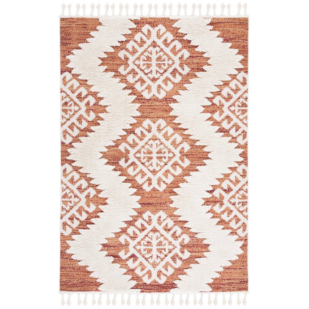 SAFAVIEH Moroccan Tassel Shag Berneice Boho Tribal 2-inch Thick