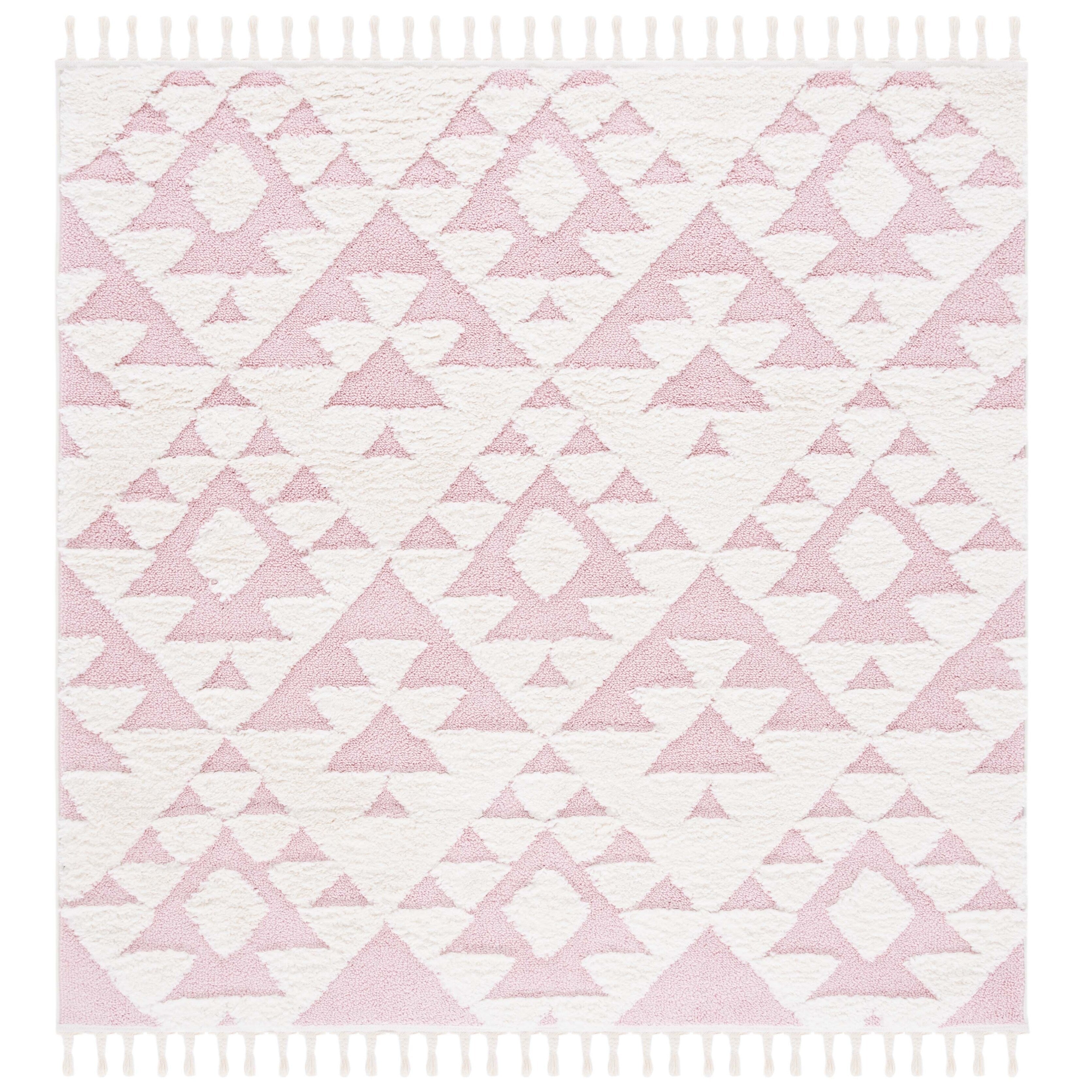 SAFAVIEH Moroccan Tassel Shag Delores 2-inch Thick Rug