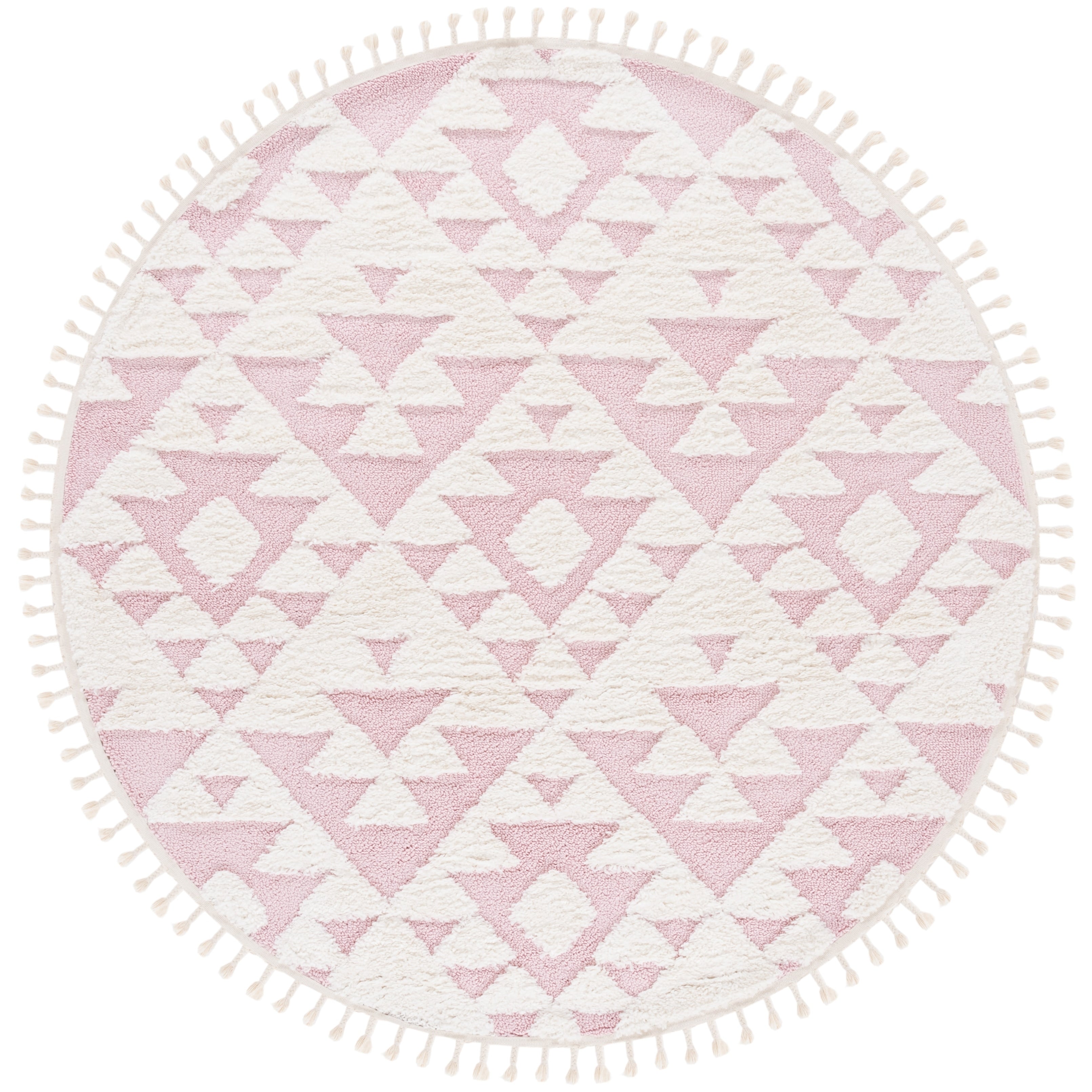 SAFAVIEH Moroccan Tassel Shag Delores 2-inch Thick Rug