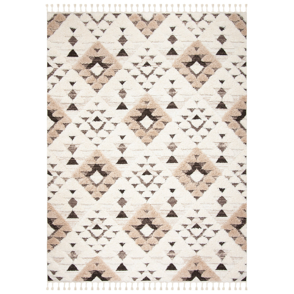 SAFAVIEH Moroccan Tassel Shag Delores 2-inch Thick Rug