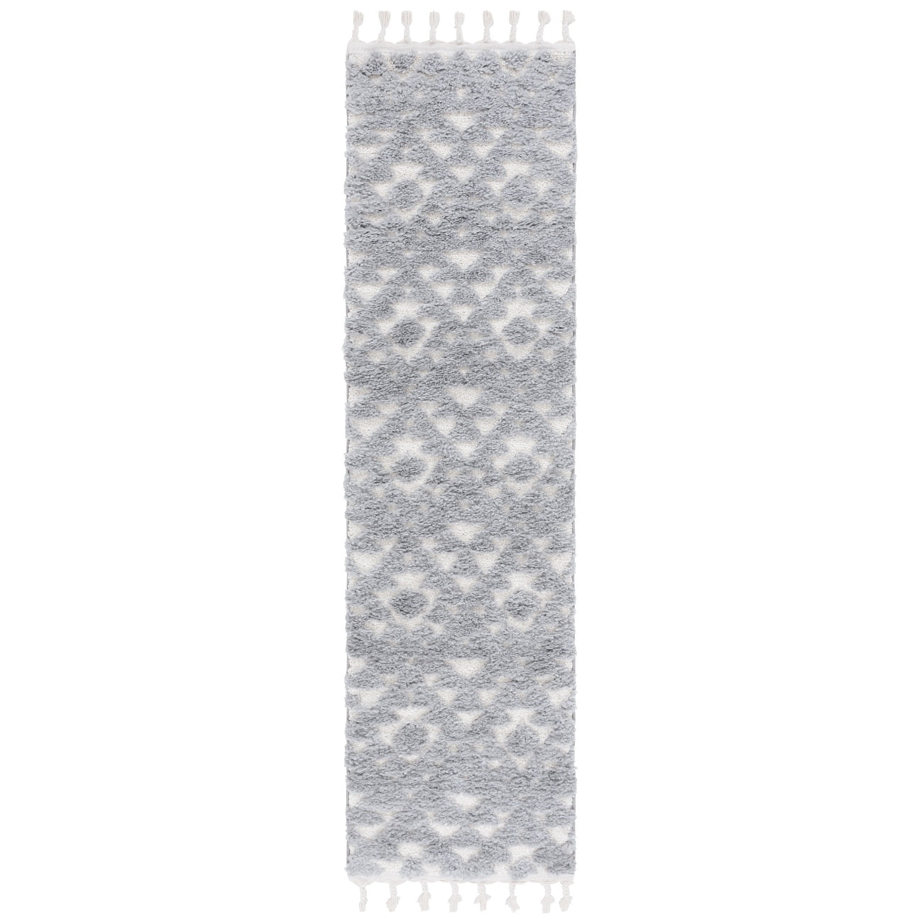 SAFAVIEH Moroccan Tassel Shag Delores 2-inch Thick Rug