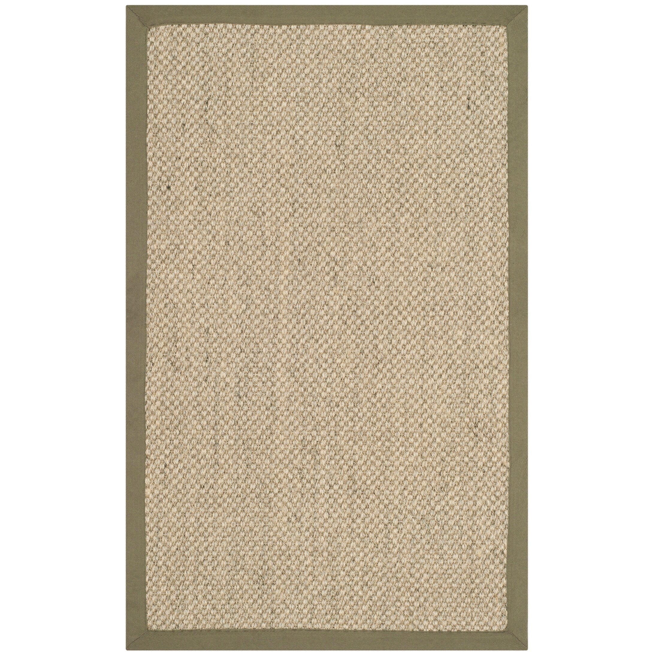 SAFAVIEH Natural Fiber Elmyra Sisal Border Rug